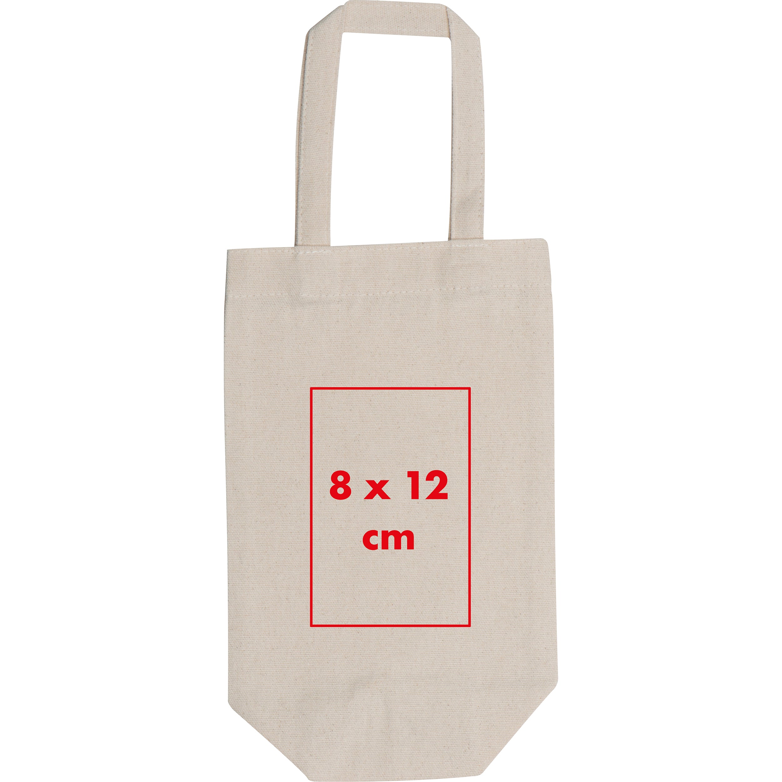 Geschenktasche aus Baumwolle für Flaschen ROBIN