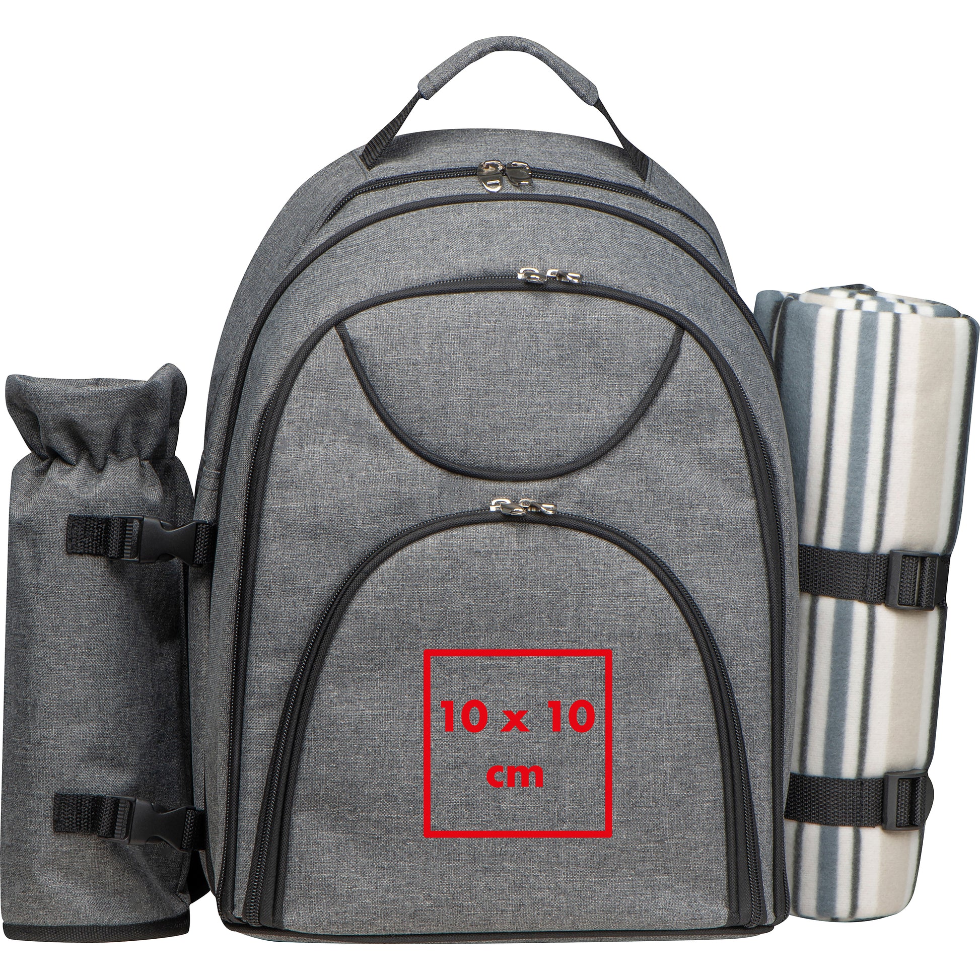 Picknickrucksack für 4 Personen mit Picknickdecke EARL