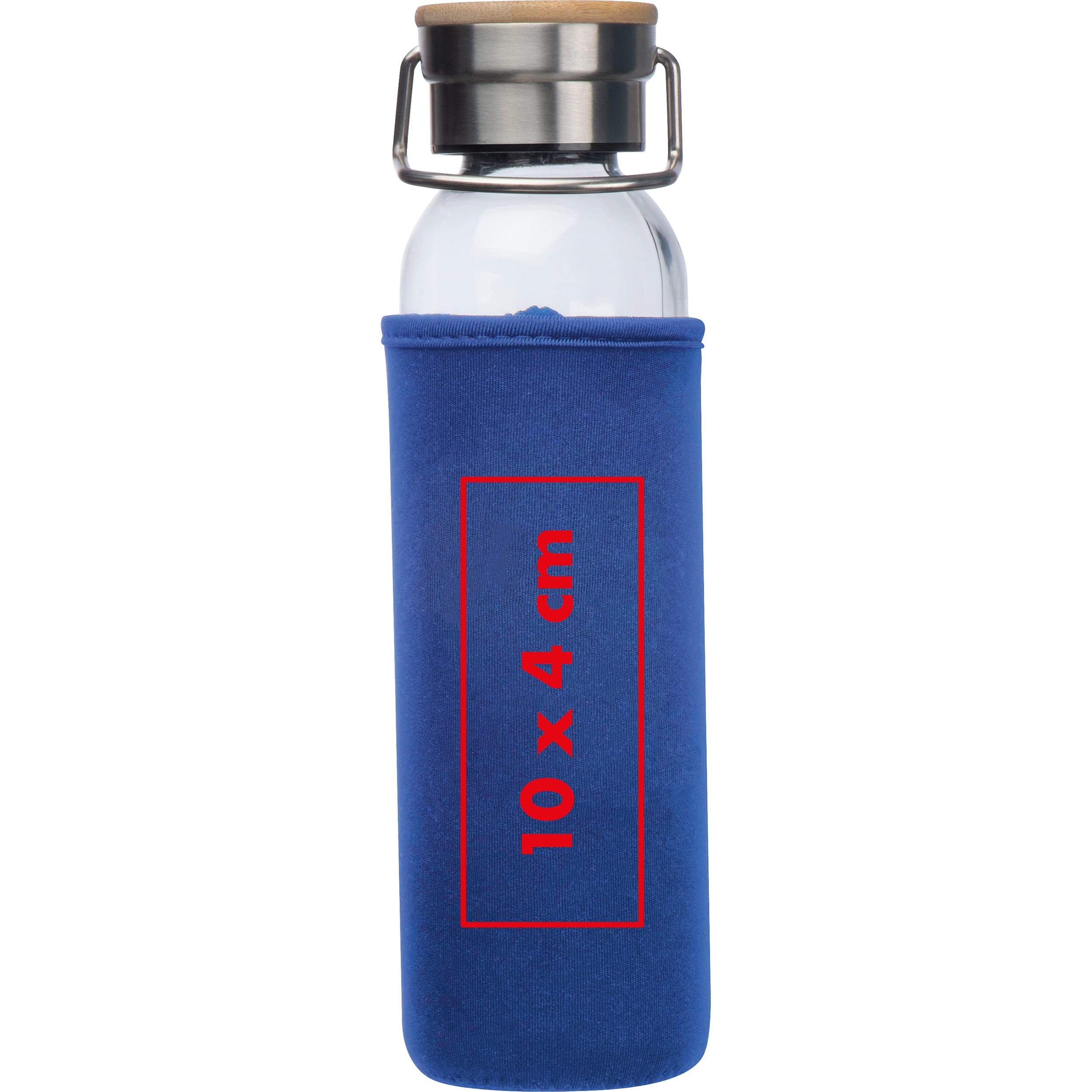 Glasflasche mit Neoprenüberzug, 600 ml RAMONA