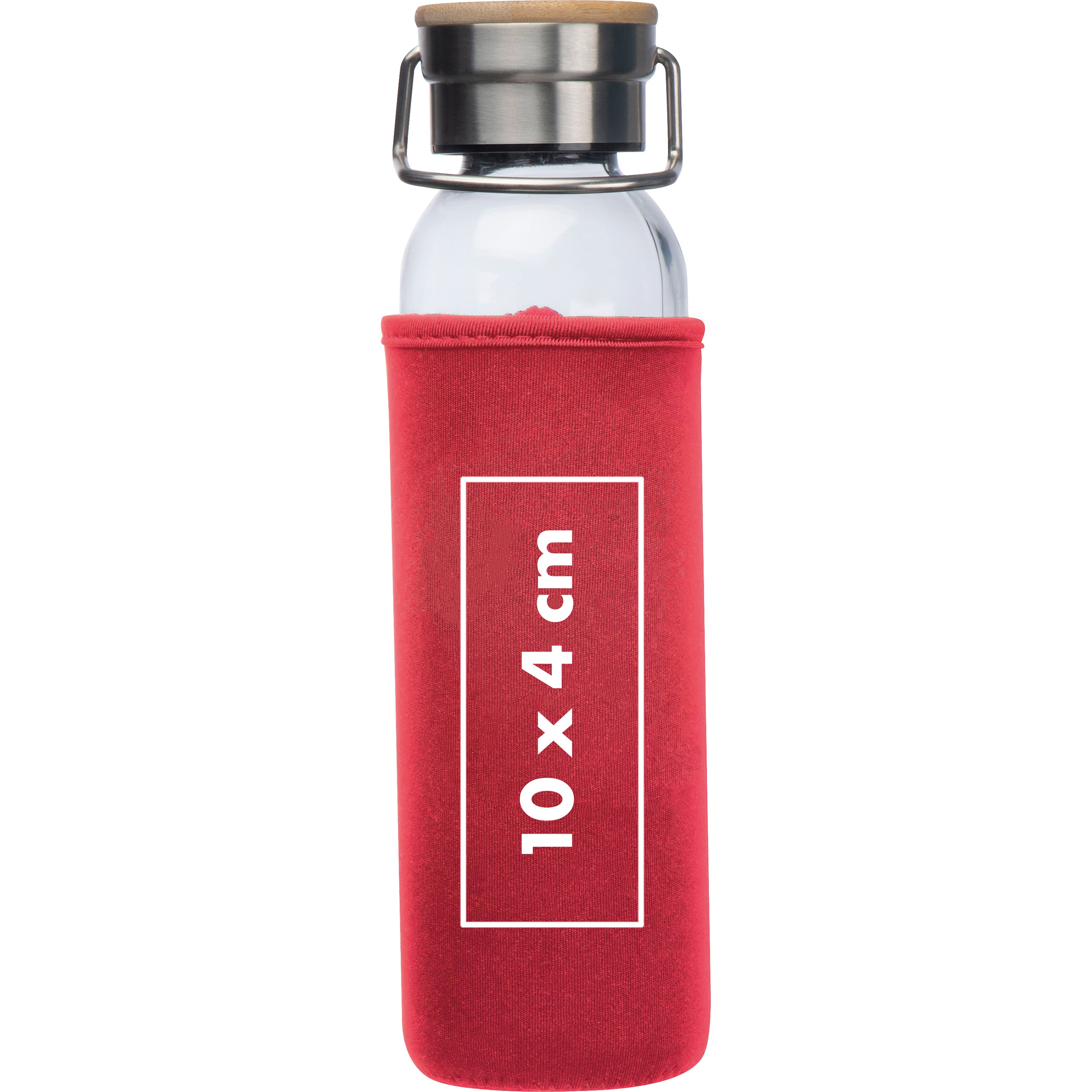 Glasflasche mit Neoprenüberzug, 600 ml RAMONA