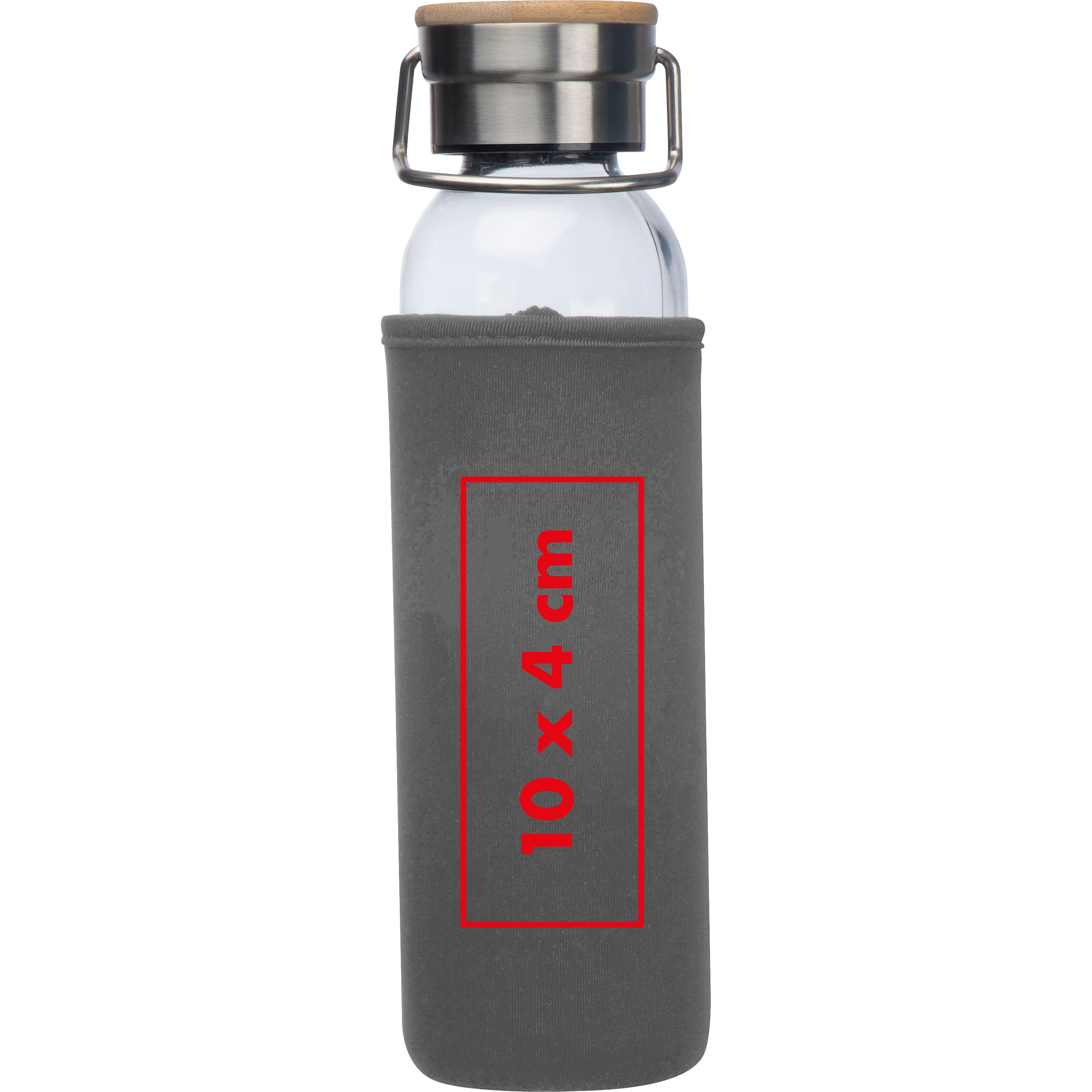 Glasflasche mit Neoprenüberzug, 600 ml RAMONA