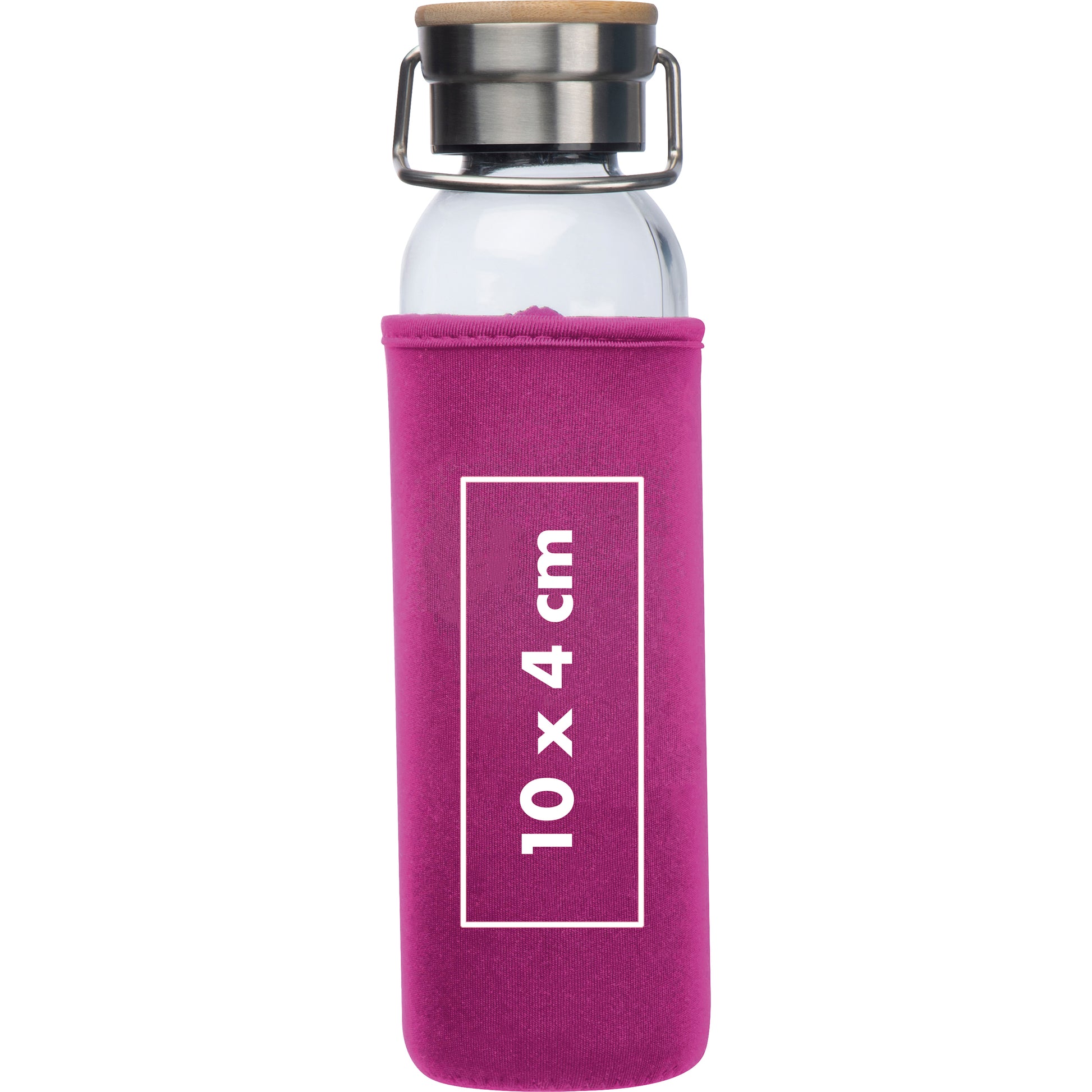 Glasflasche mit Neoprenüberzug, 600 ml RAMONA