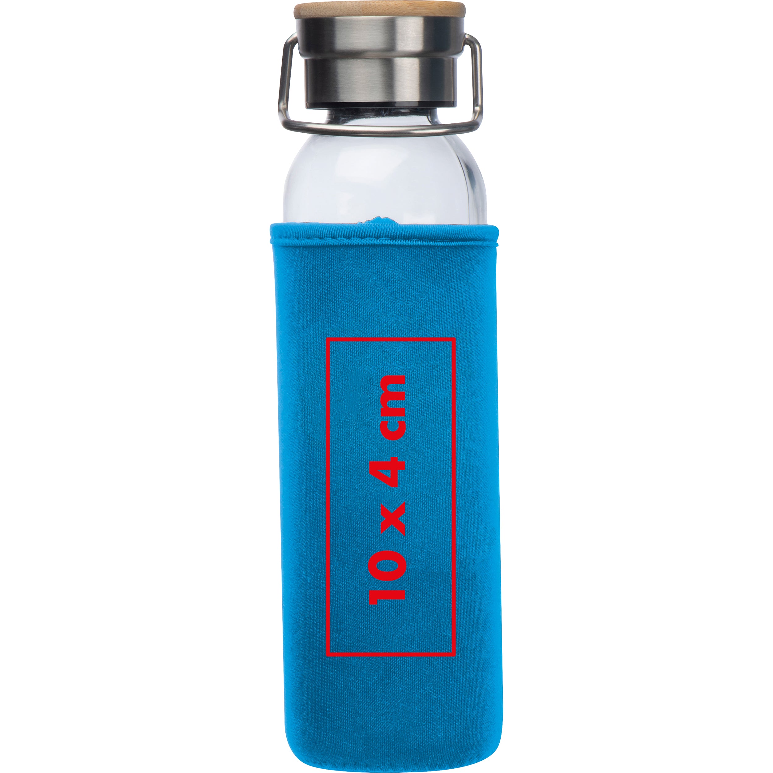 Glasflasche mit Neoprenüberzug, 600 ml RAMONA
