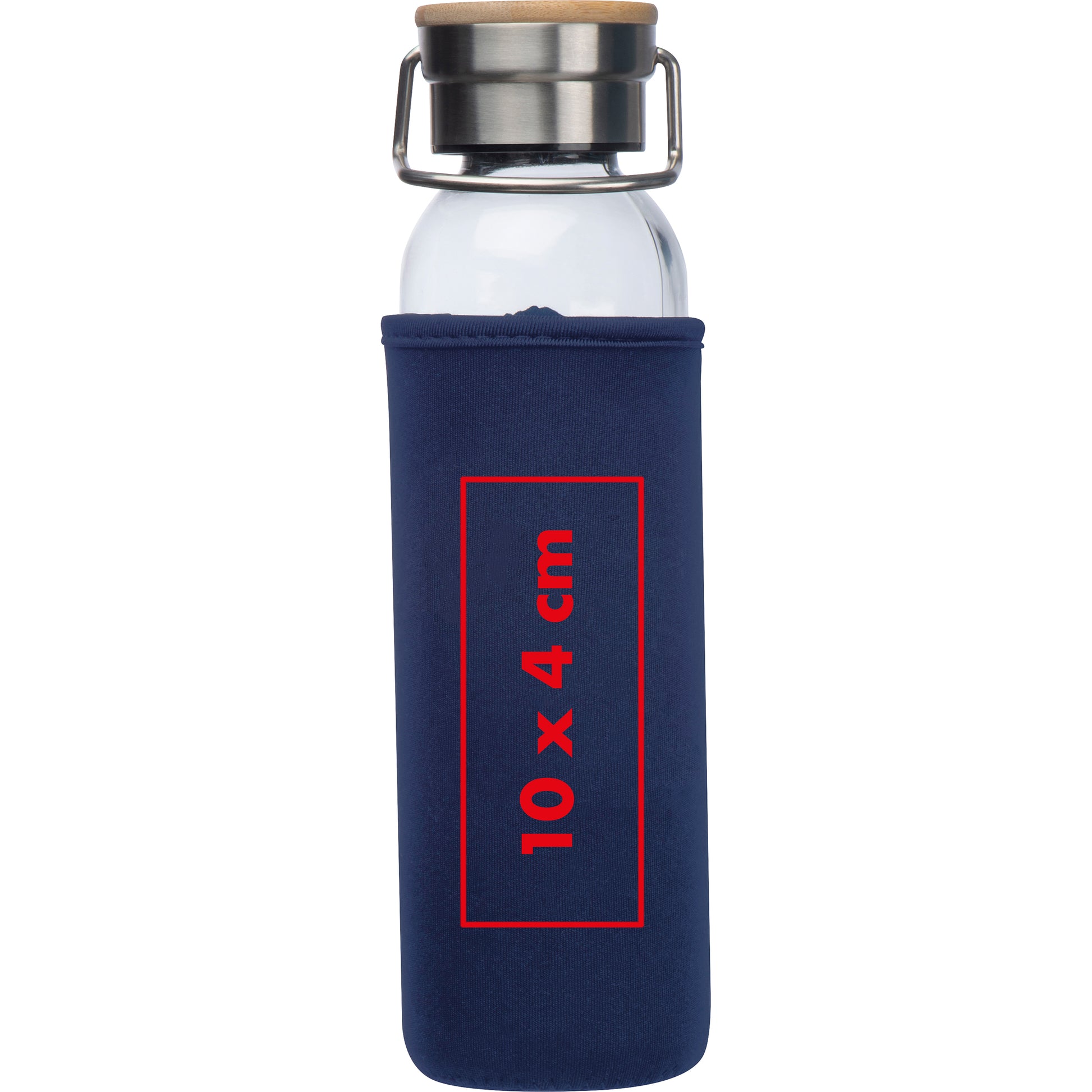 Glasflasche mit Neoprenüberzug, 600 ml RAMONA