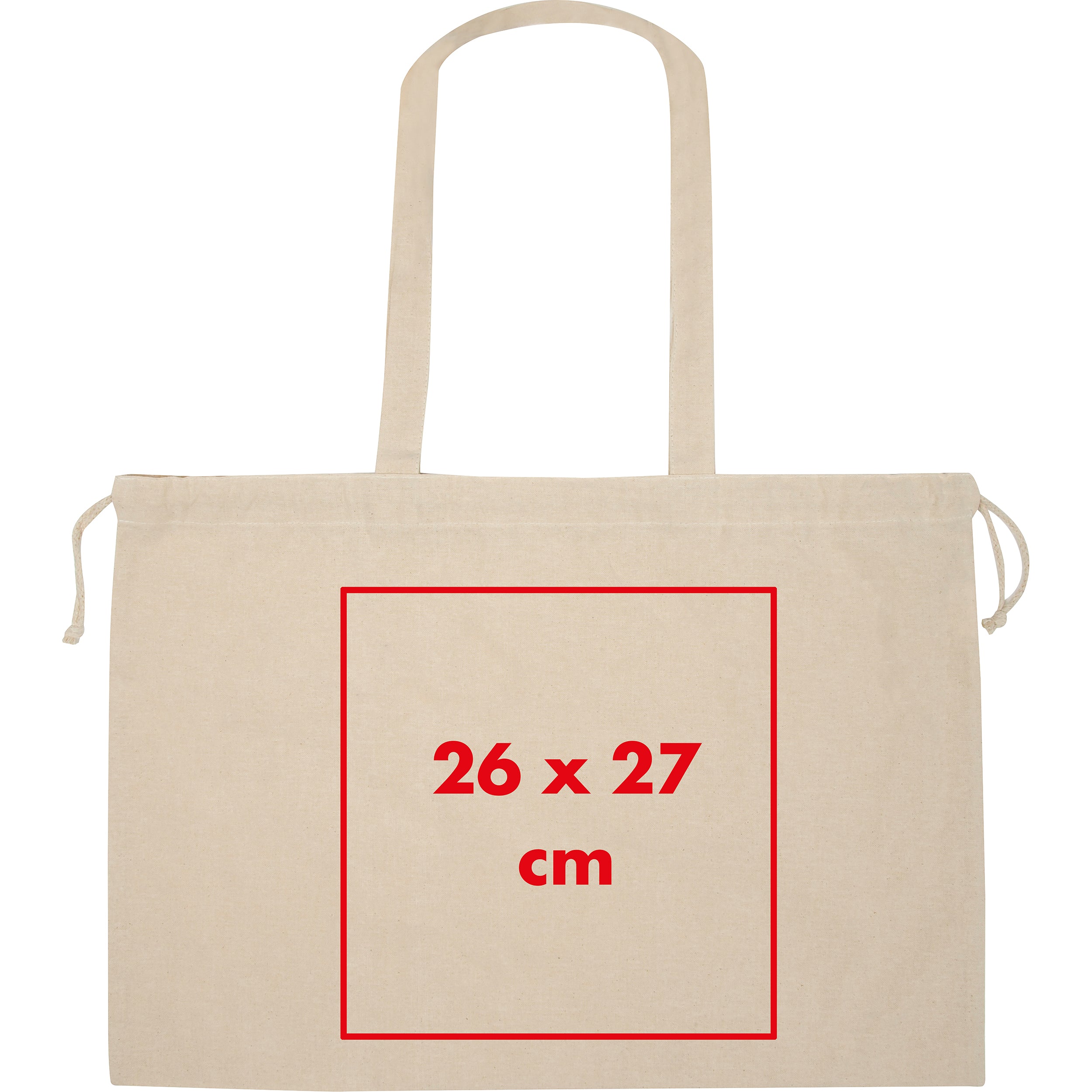 Bio Baumwolltasche mit Verschluss DALE