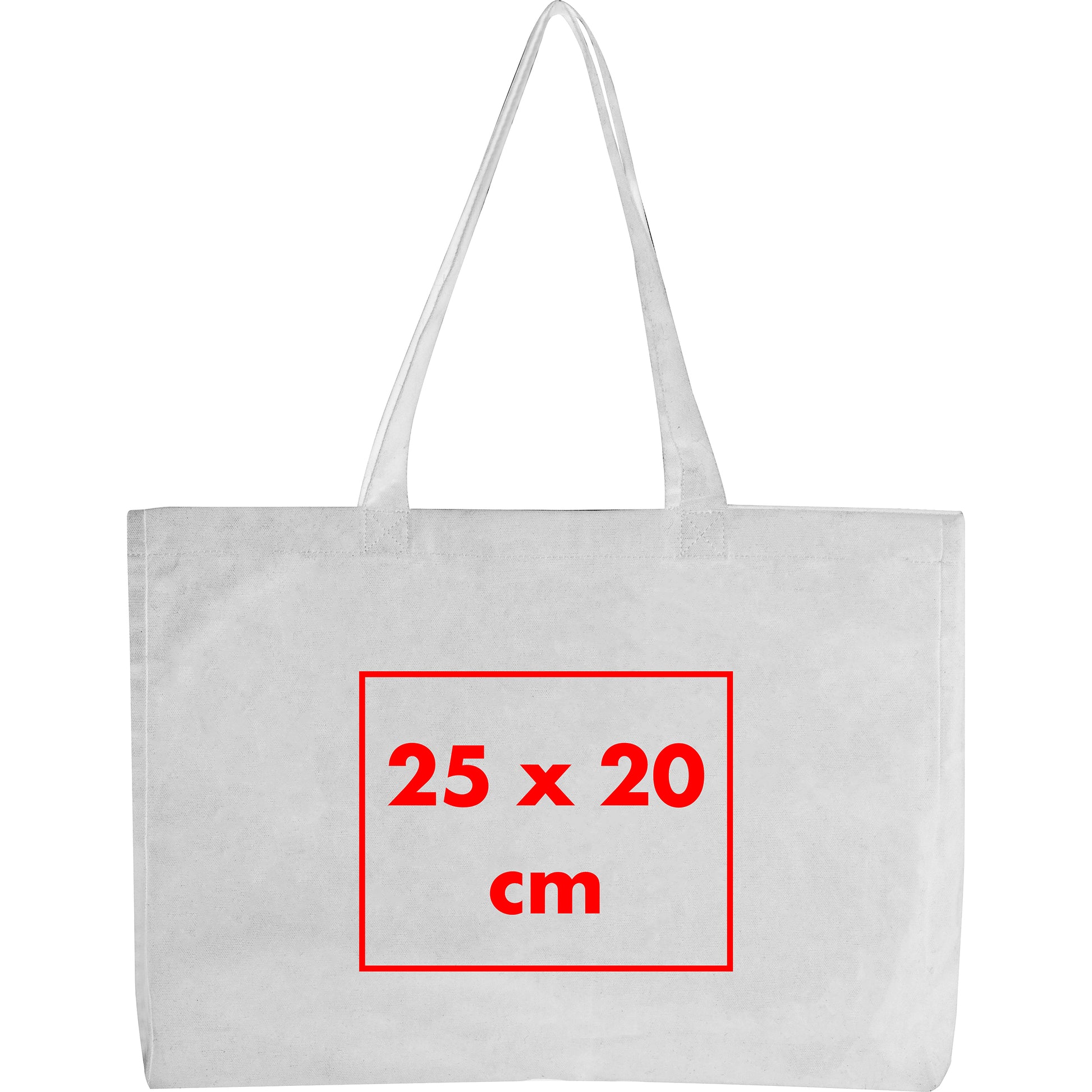 Shopper aus Bio Baumwolle mit Bodenfalte MARCELLO