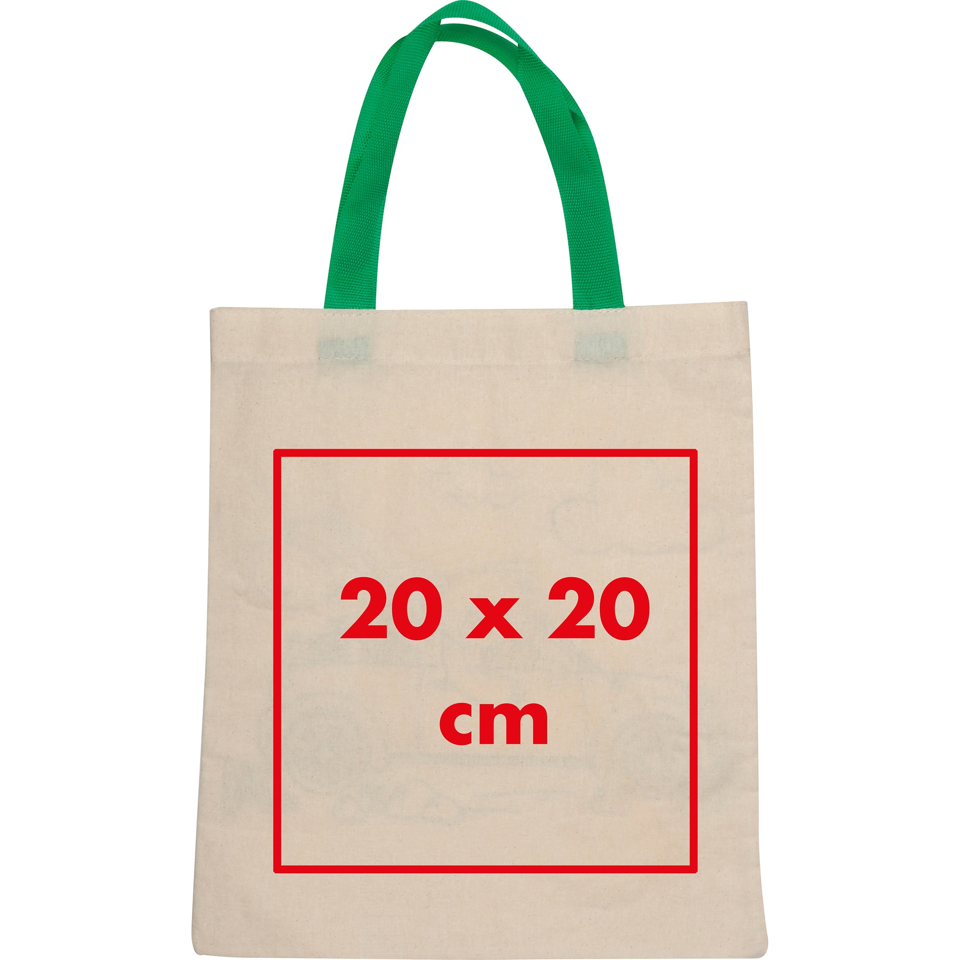 Baumwolltasche zum Ausmalen OLIVE