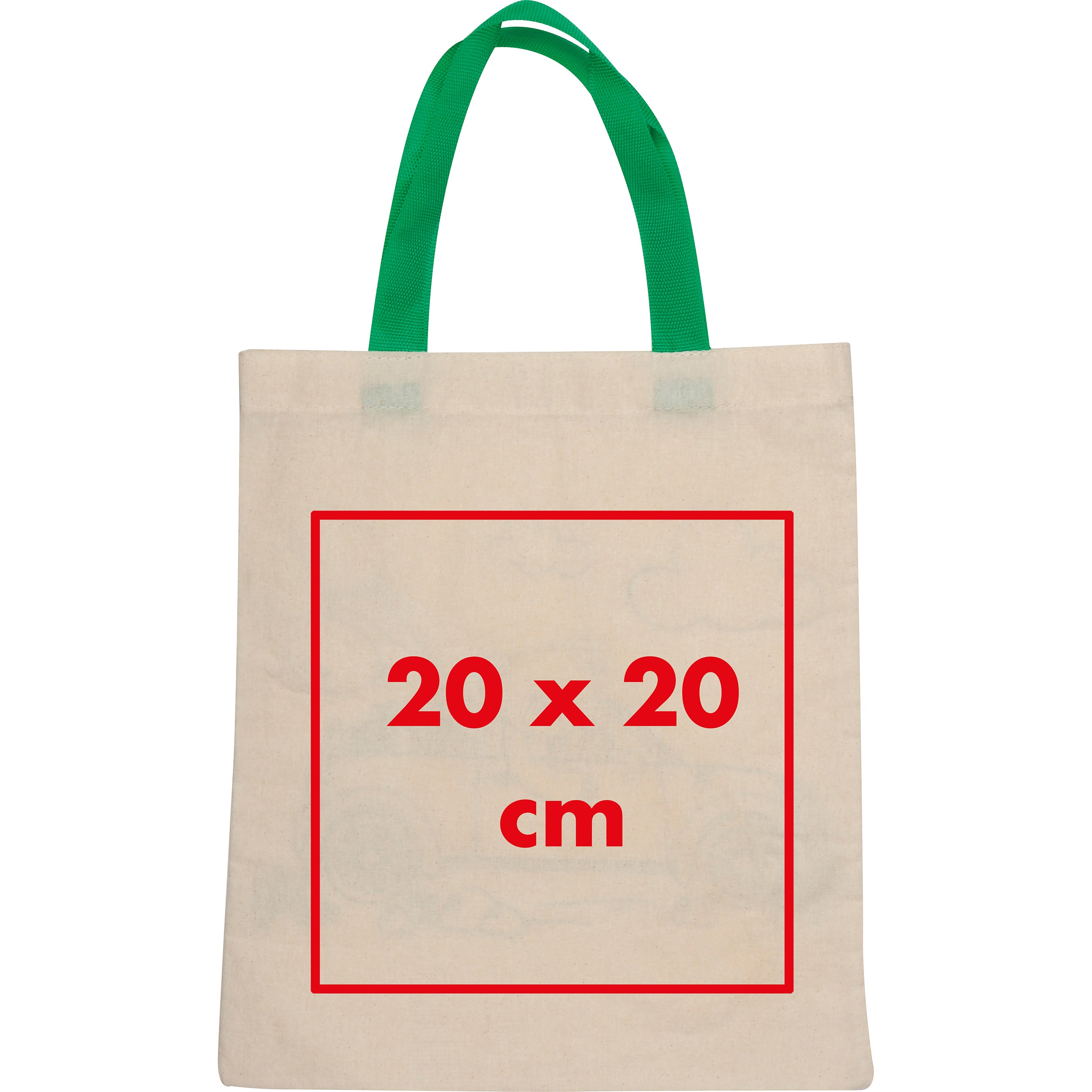 Baumwolltasche zum Ausmalen OLIVE