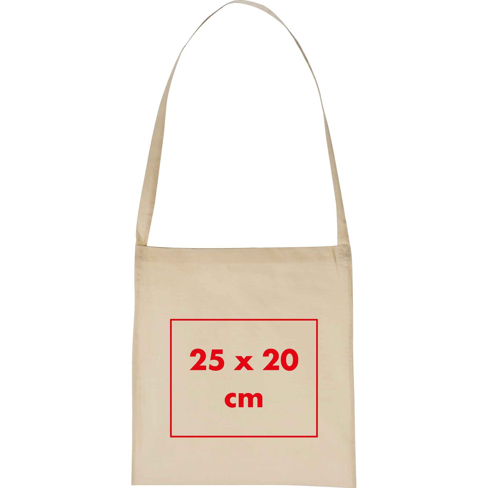 Baumwolltasche mit langem Henkel XAVER