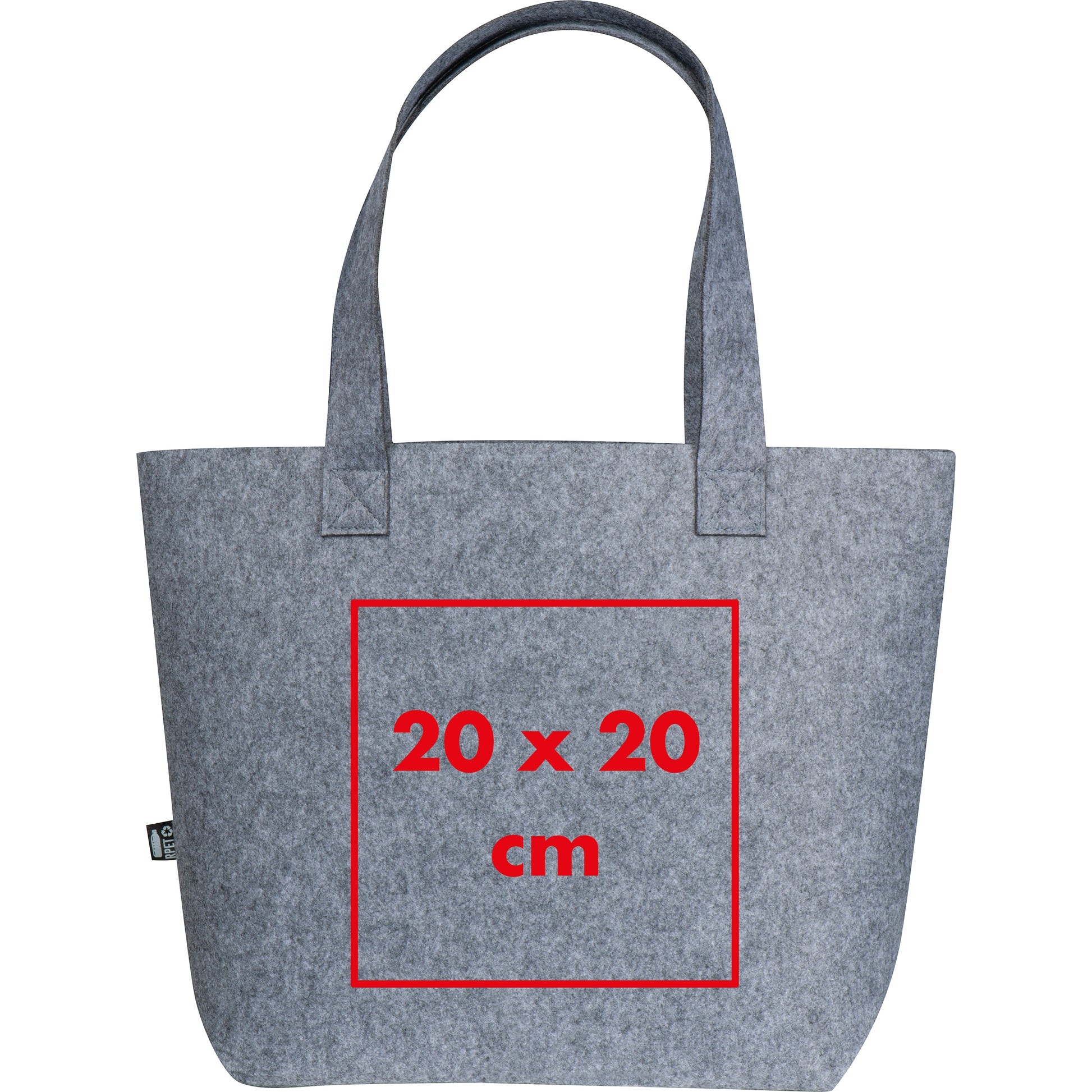 Shopper aus RPET Filz DONATELLA