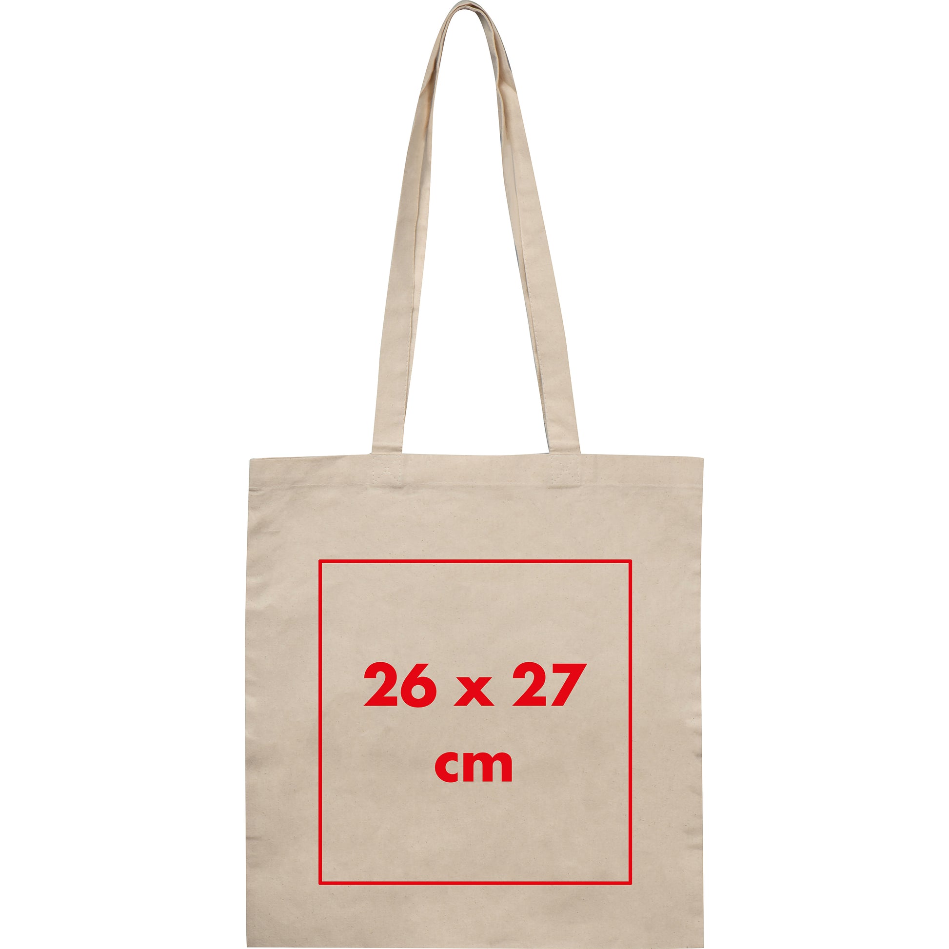 Baumwolltasche mit langen Henkeln 180g/m² GIULIA