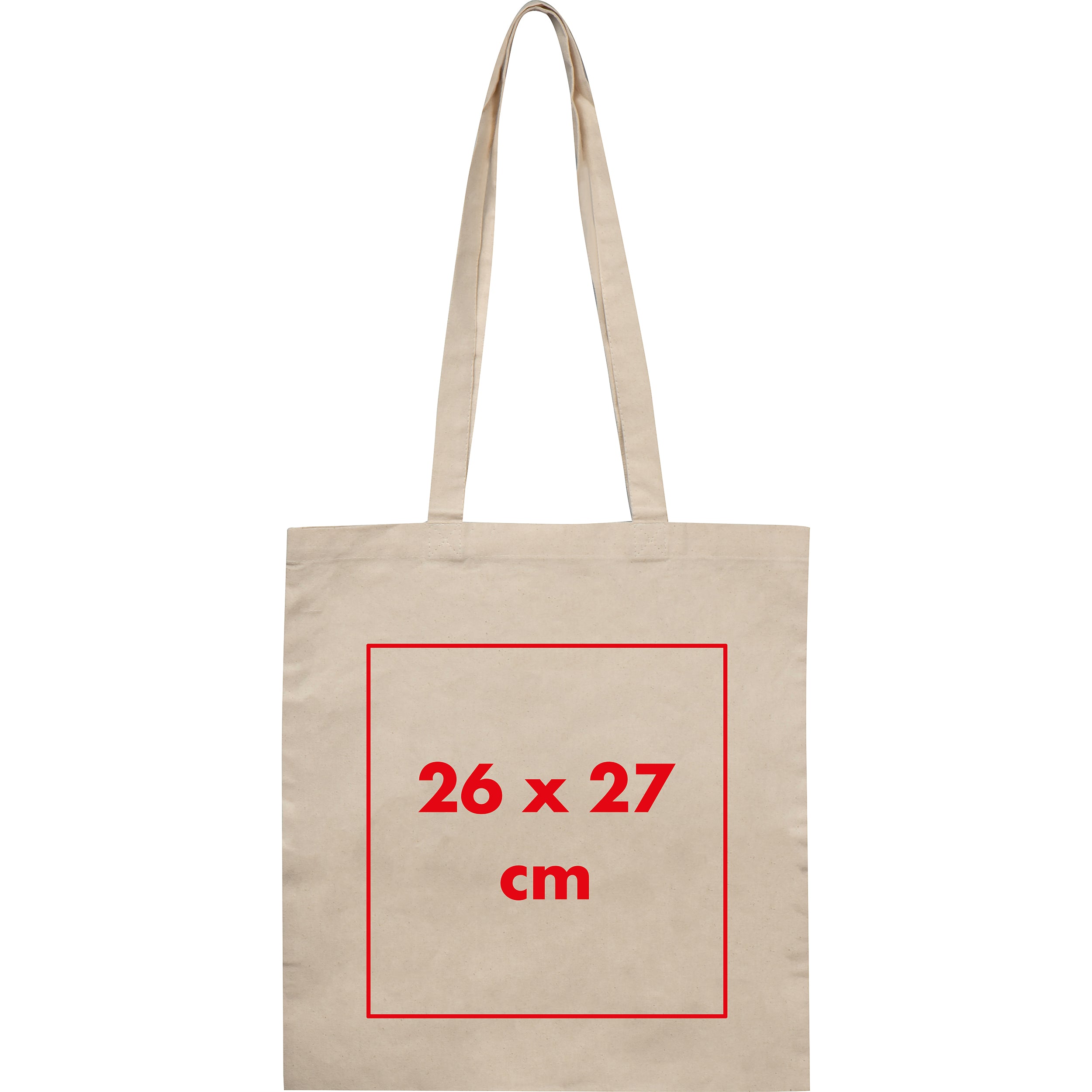 Baumwolltasche mit langen Henkeln 180g/m² GIULIA