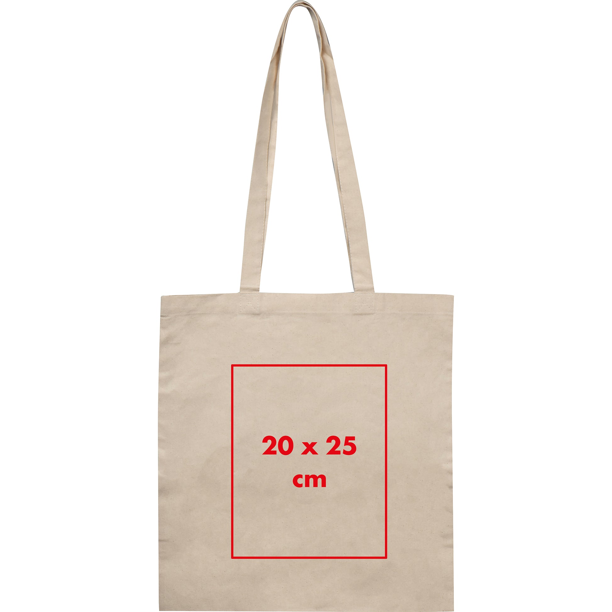 Baumwolltasche mit langen Henkeln 180g/m² GIULIA