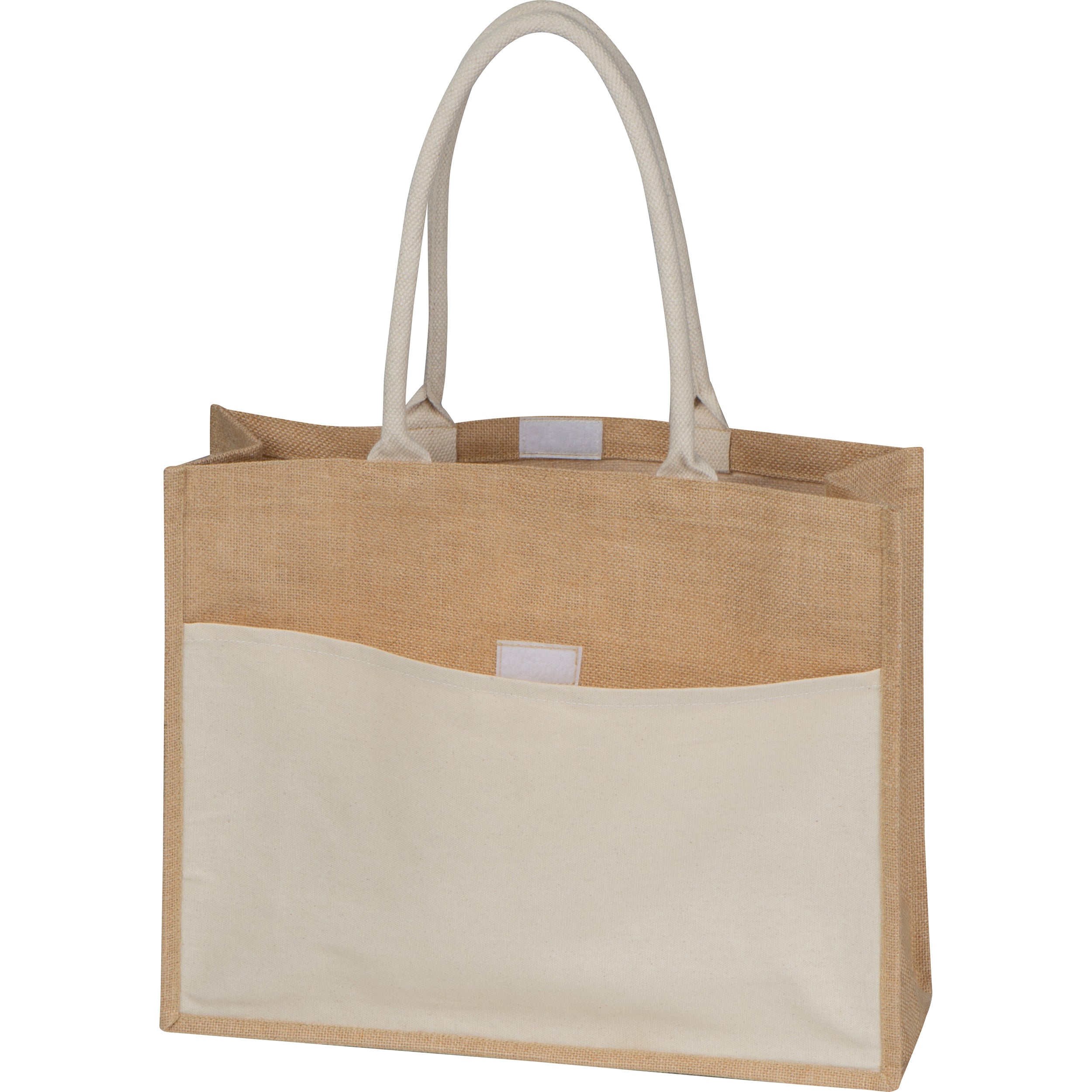 Jutetasche mit Vorfach ANA