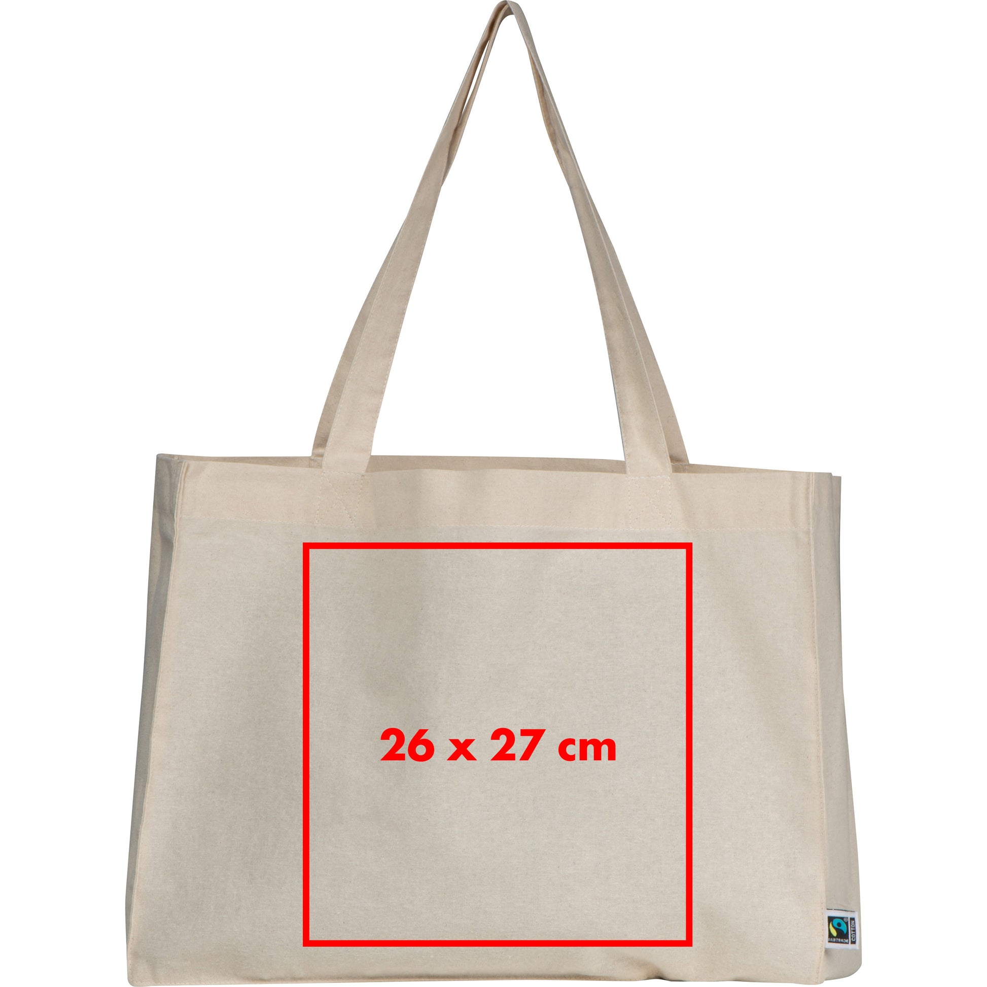 Fairtrade Baumwolltasche DUSTIN