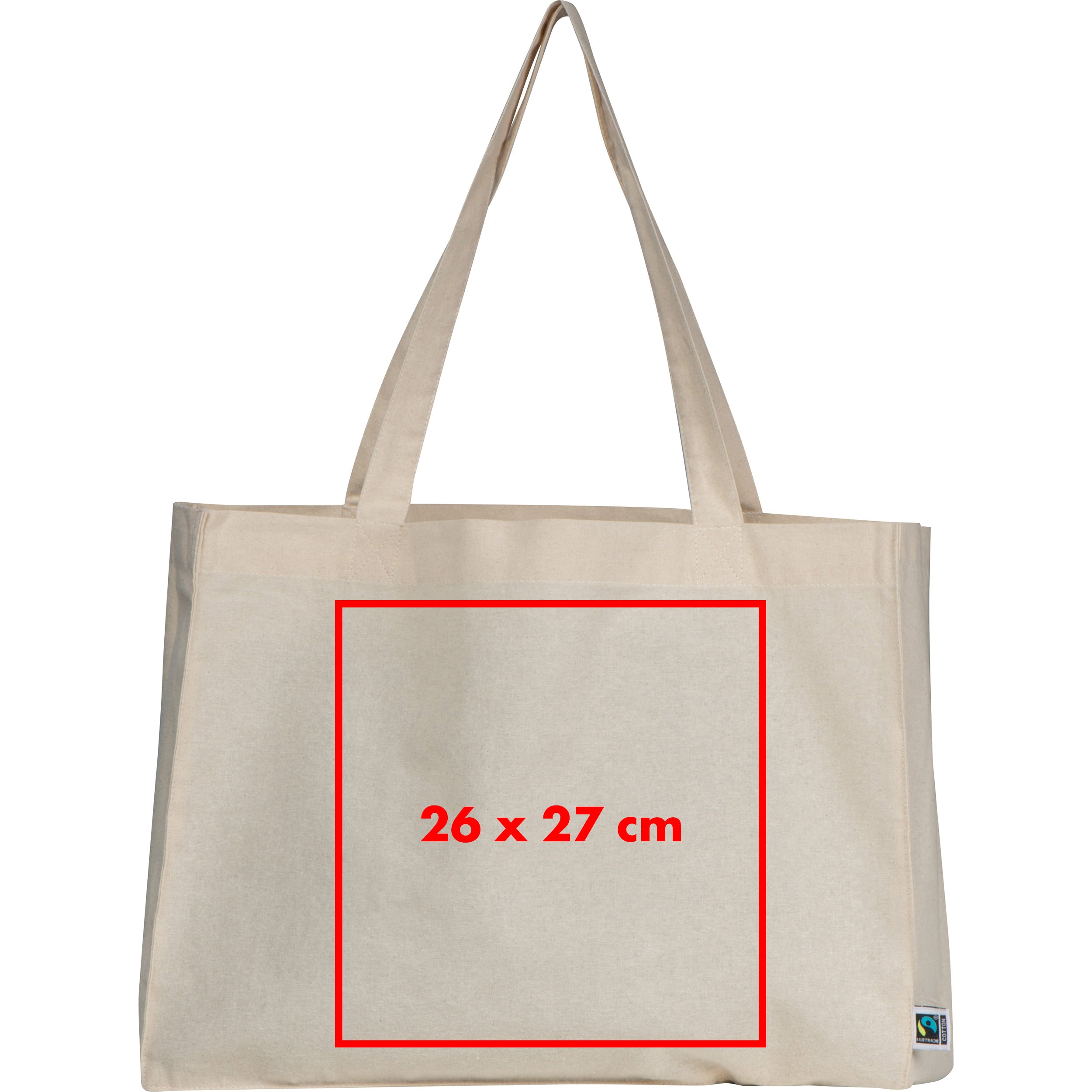 Fairtrade Baumwolltasche DUSTIN