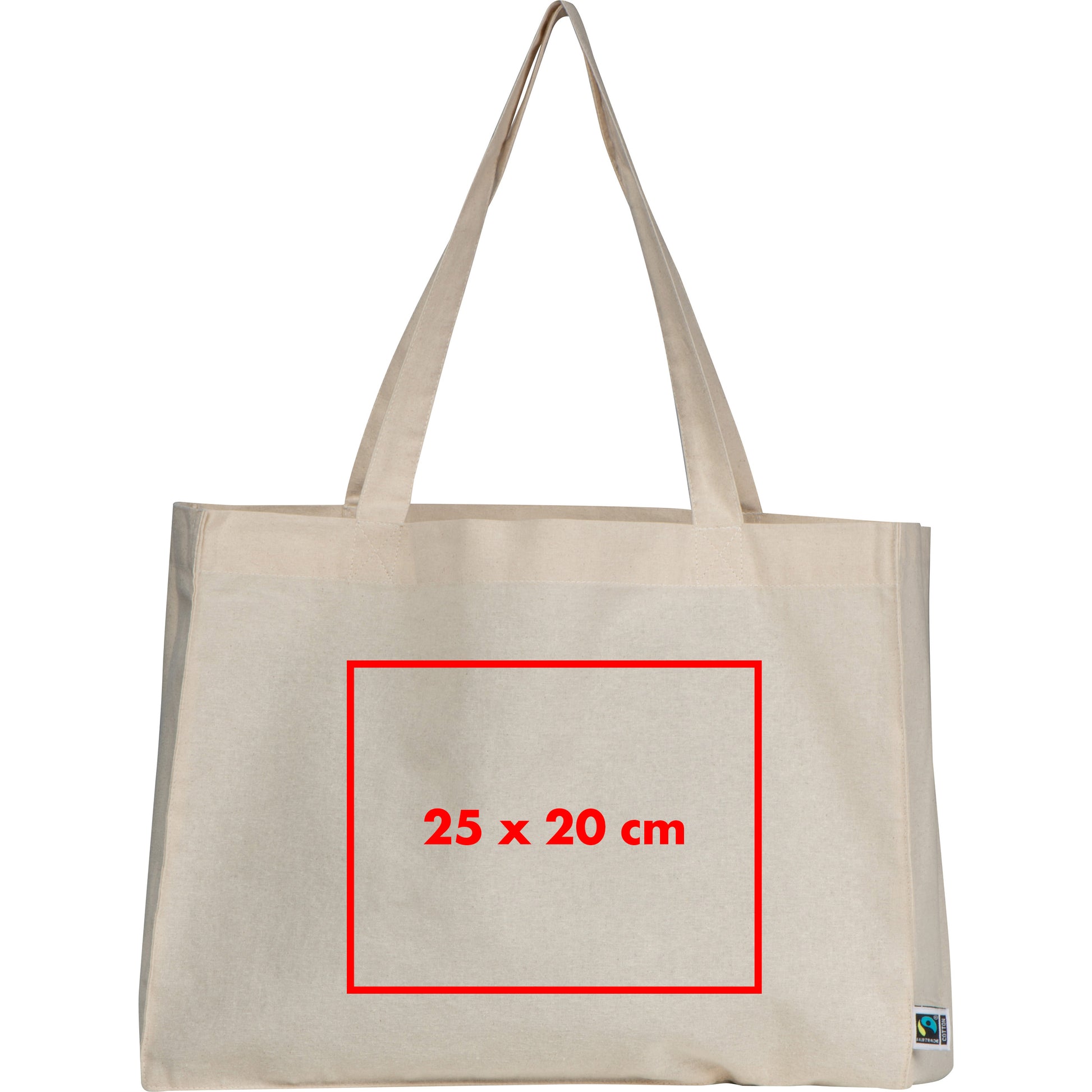 Fairtrade Baumwolltasche DUSTIN