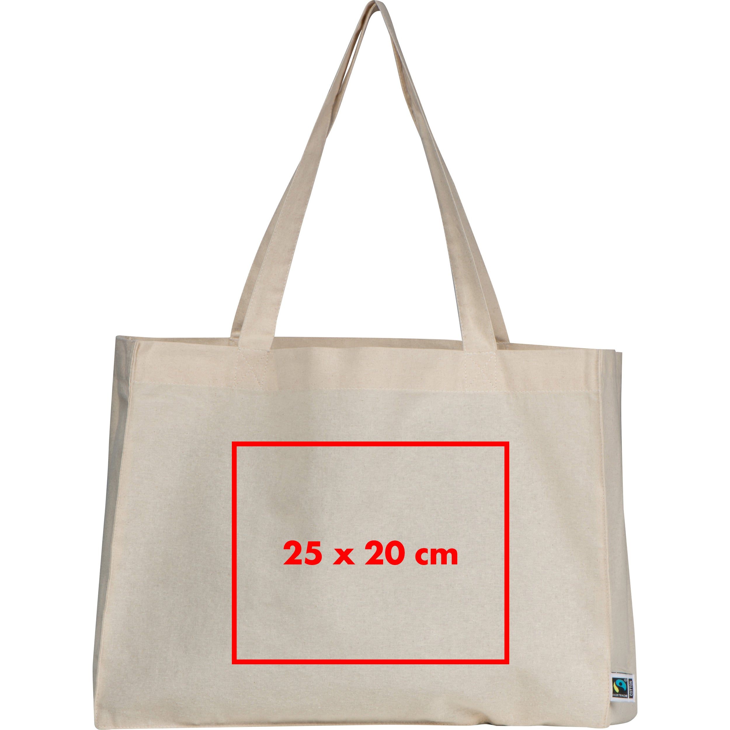 Fairtrade Baumwolltasche DUSTIN