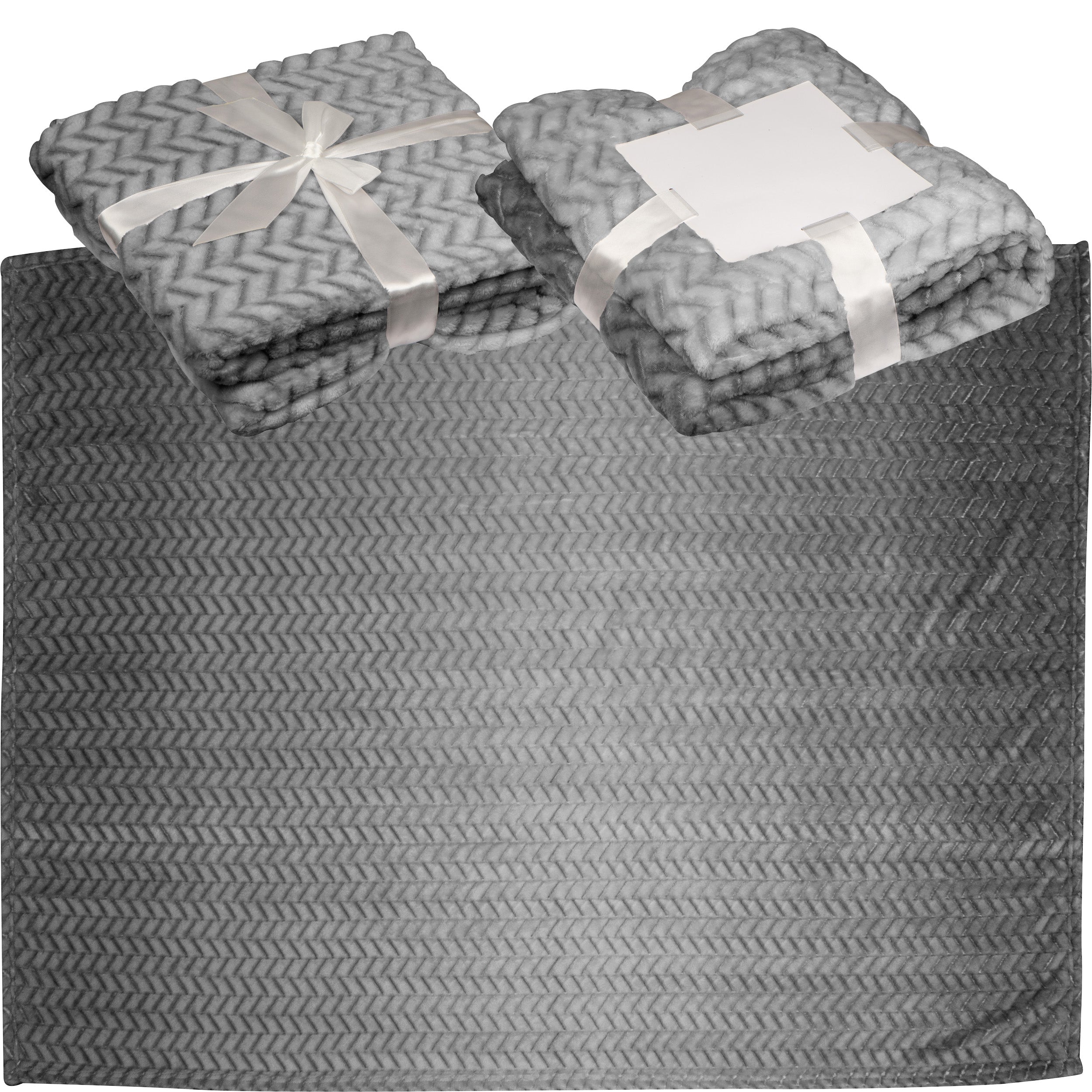 Große Kuscheldecke aus Flanellfleece DAMIANO
