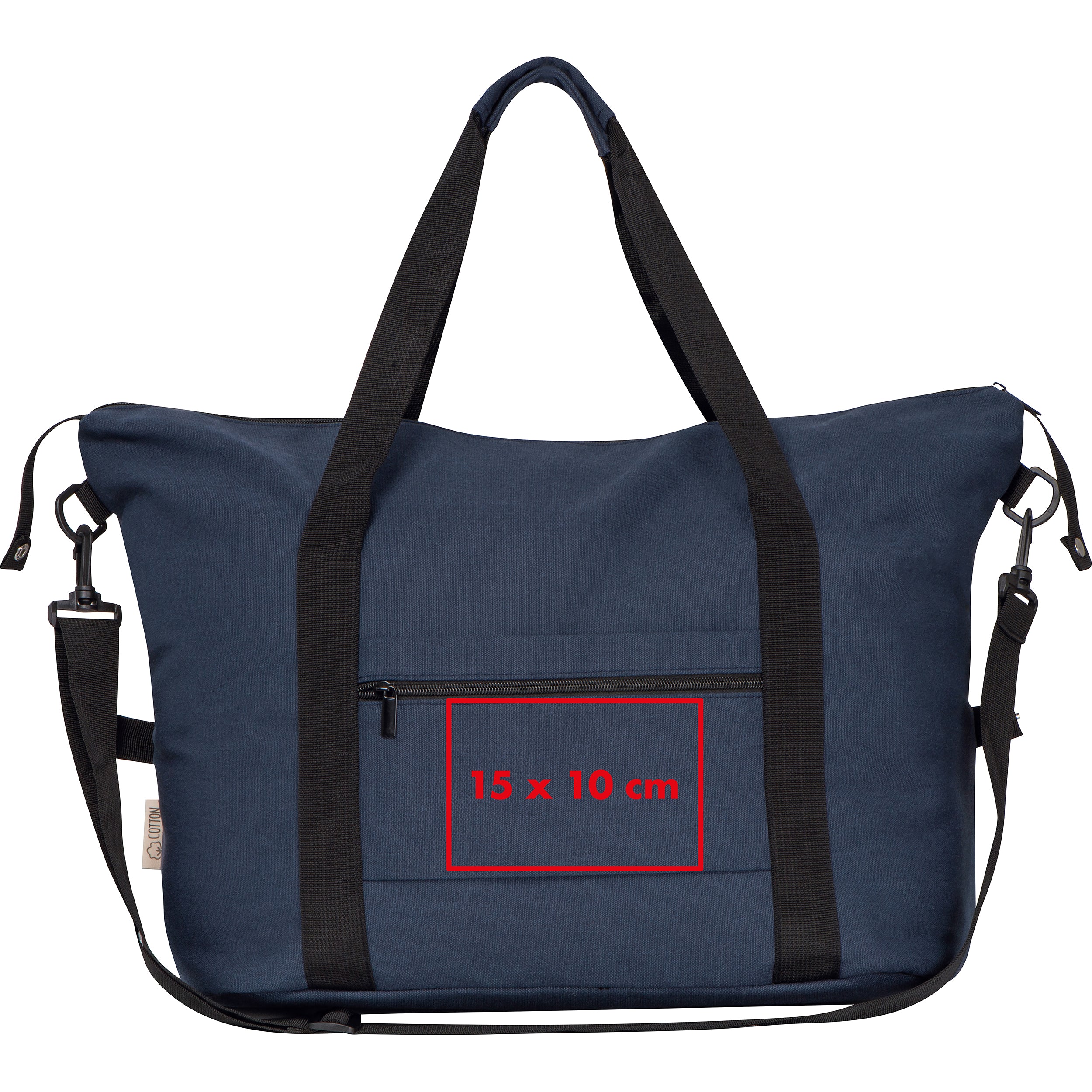 Duffel Bag aus recycelter Baumwolle WESLEY