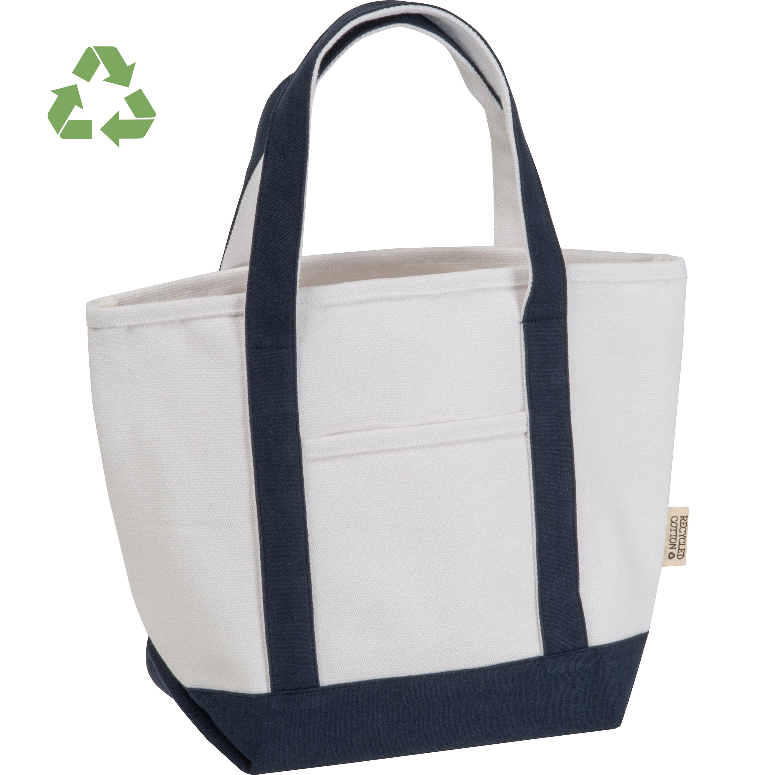 Kleine Tragetasche aus recycelter Baumwolle GINA