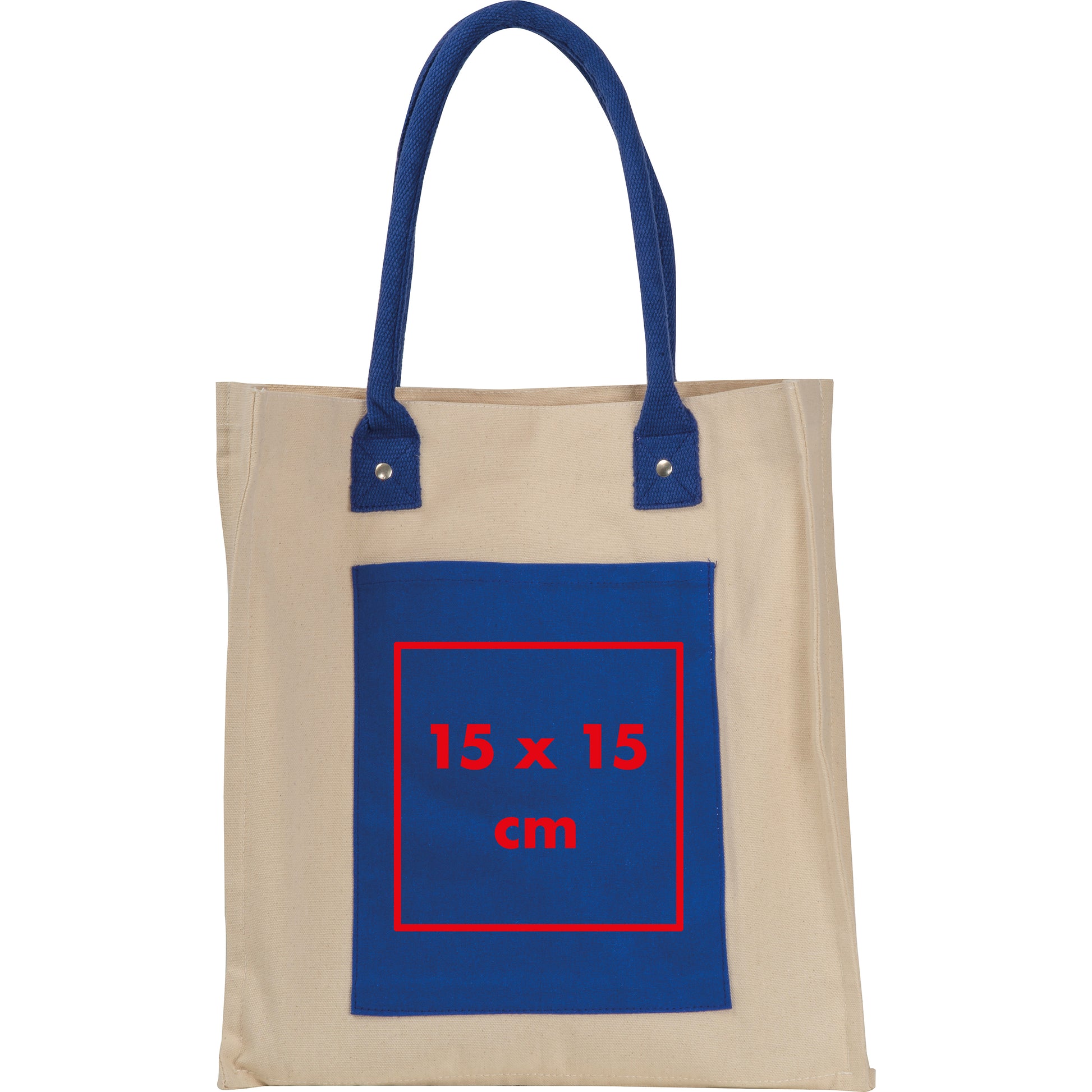 Canvas Shopper mit langen Henkeln RODOLFO
