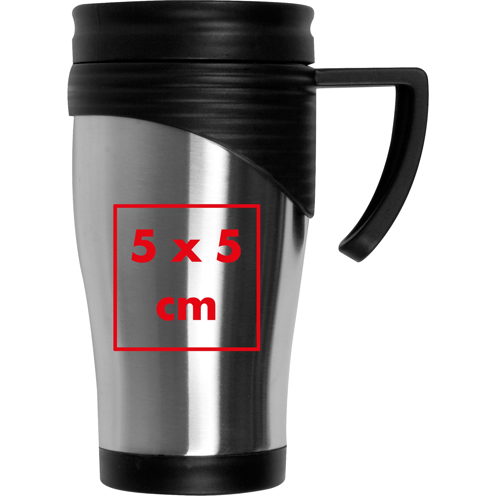 Doppelwandiger Thermobecher, 400 ml PIERO