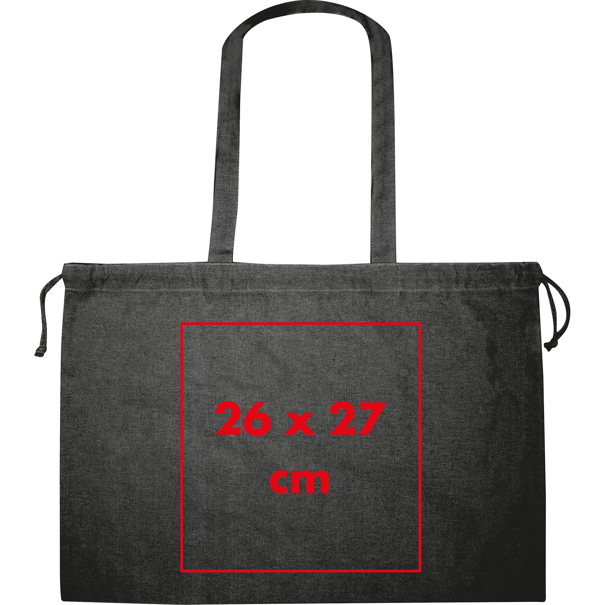 Bio Baumwolltasche mit Verschluss VIOLETA