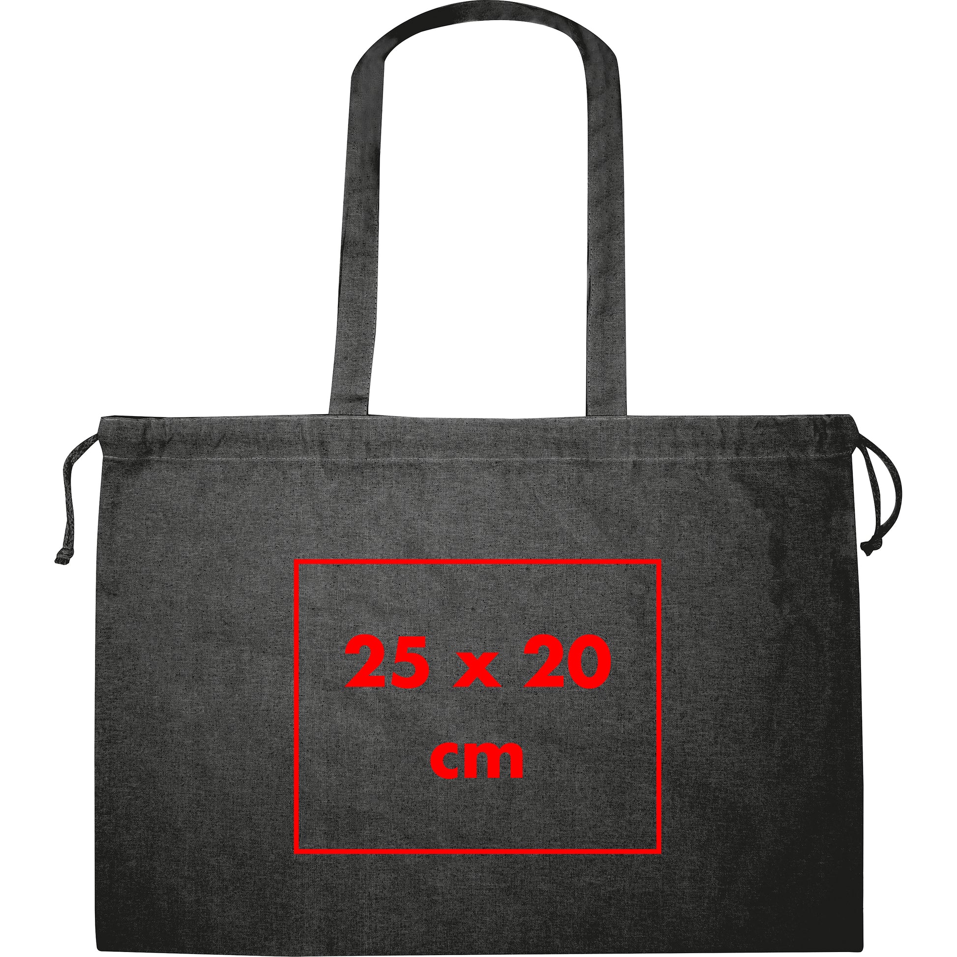 Bio Baumwolltasche mit Verschluss VIOLETA