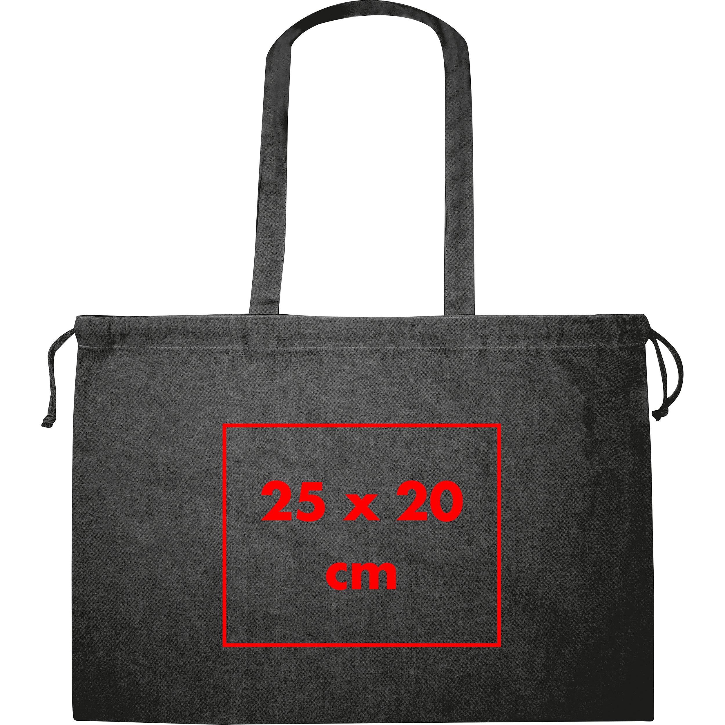 Bio Baumwolltasche mit Verschluss VIOLETA