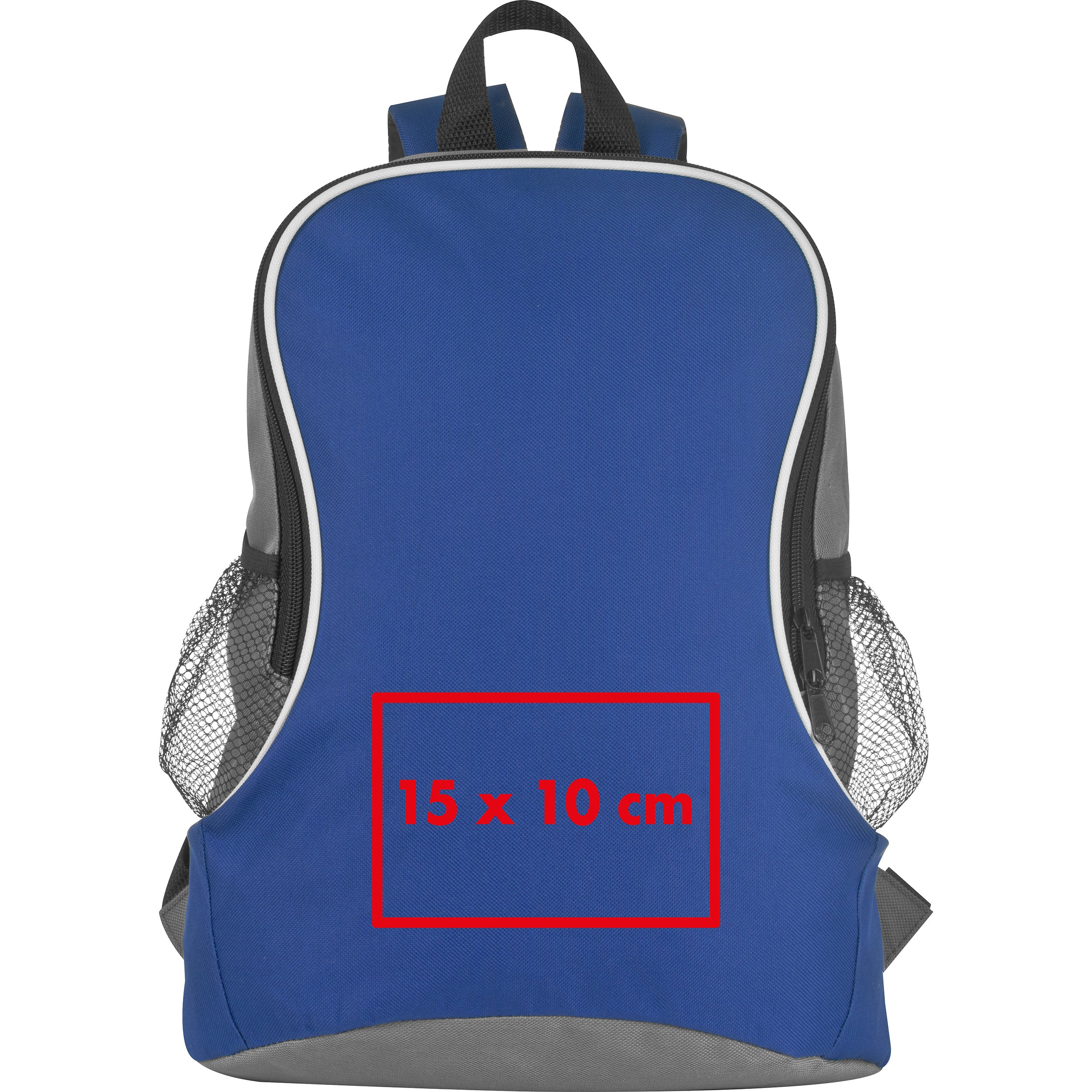 Rucksack mit Seitenfächern aus Polyester CAMERON