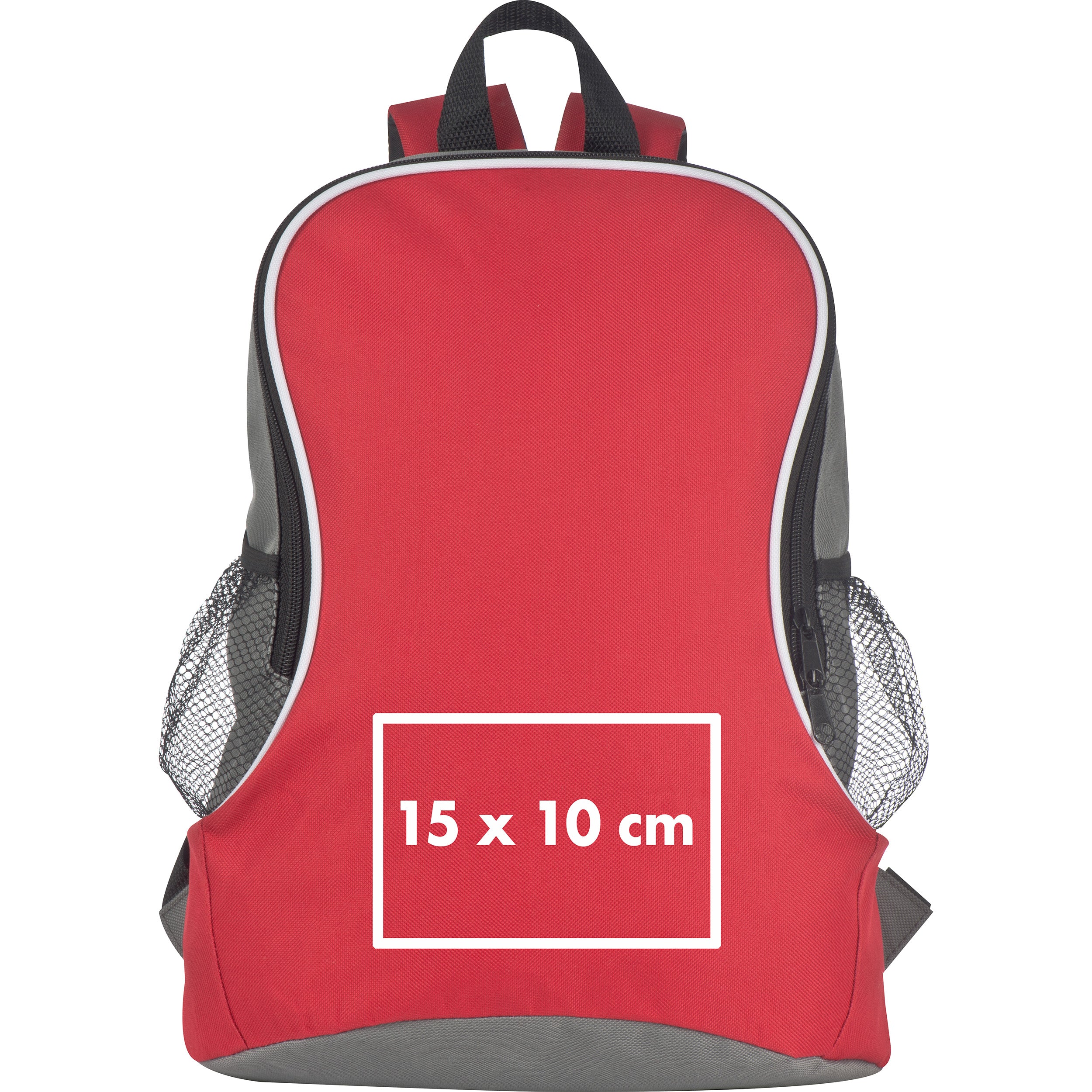 Rucksack mit Seitenfächern aus Polyester CAMERON