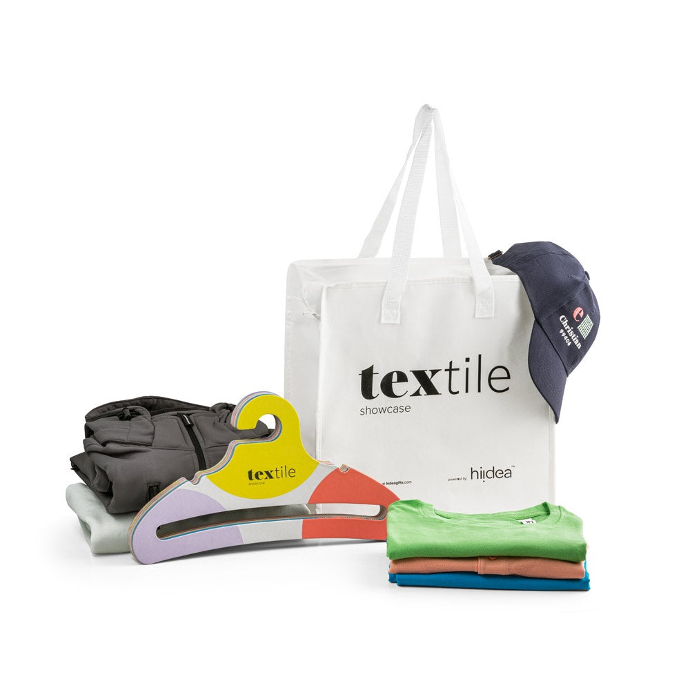 TEXTILE SHOWCASE. Textil Musterset – zusätzliche Ansicht