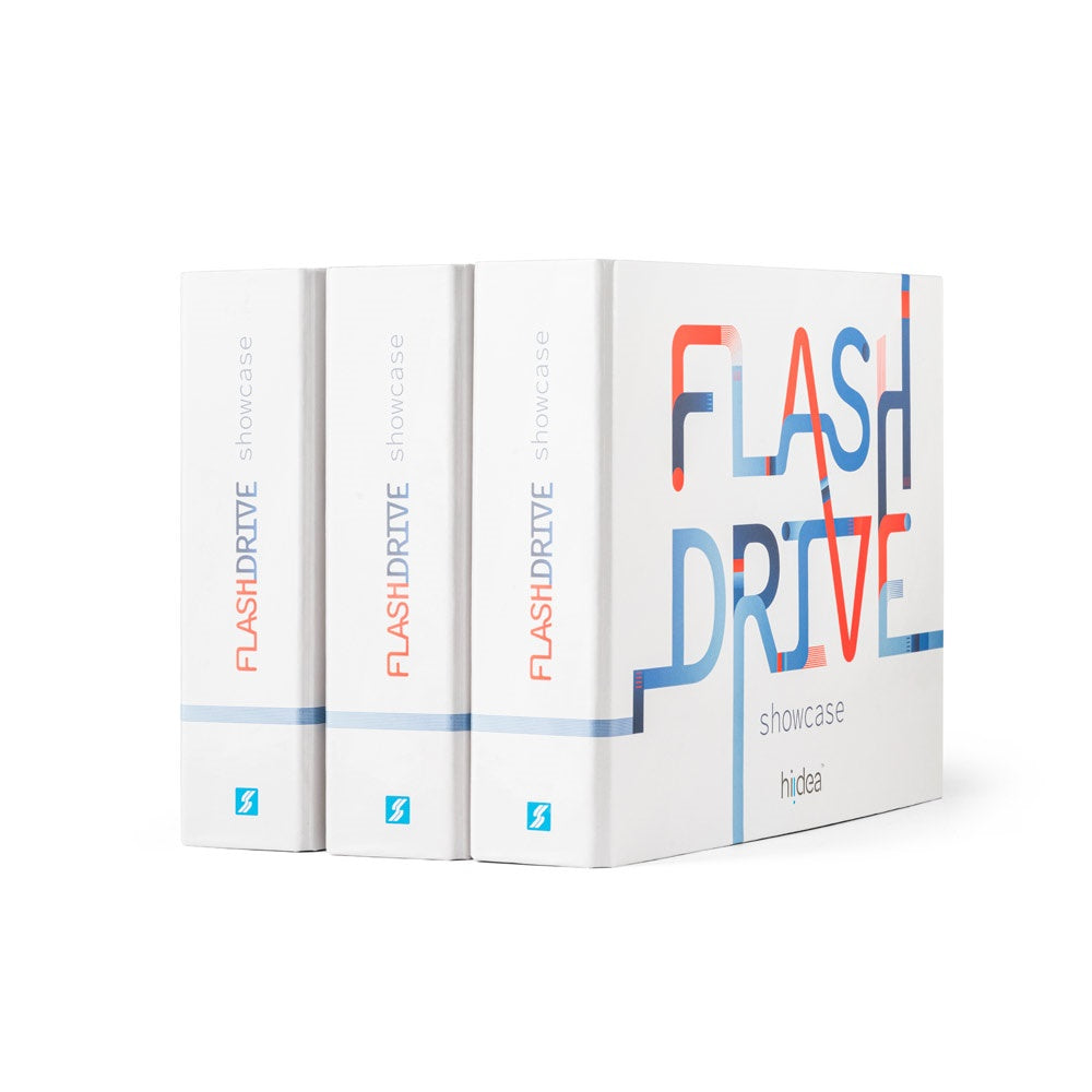 FLASH DRIVE SHOWCASE. Muster-Set bedruckte USB-Sticks – zusätzliche Ansicht