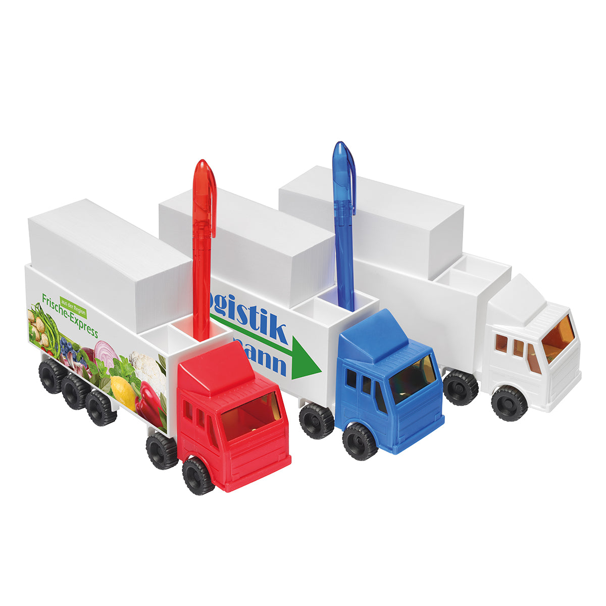 Zettelbox mit Köcher "LKW" – Bild 2