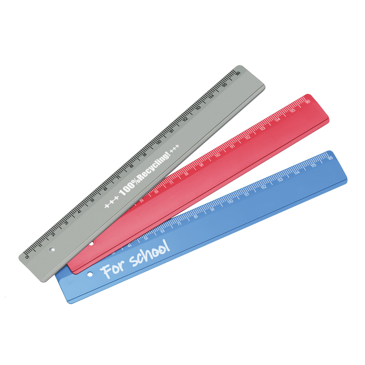 Lineal Recycling 16 cm – Bild 2