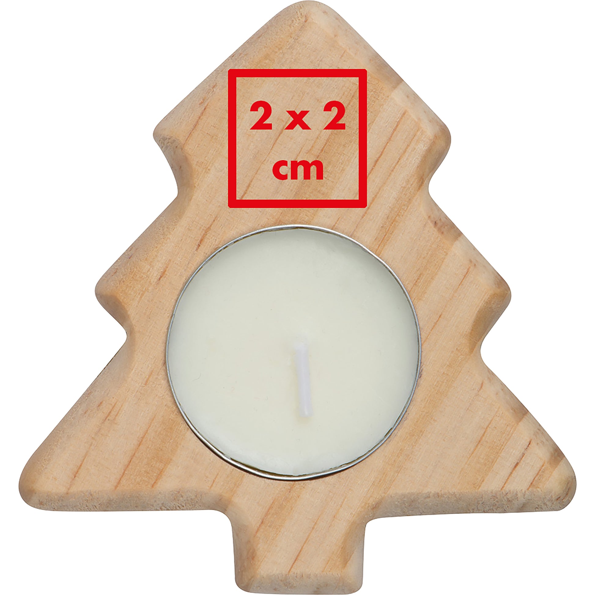 Teelichthalter aus Holz BALTASAR