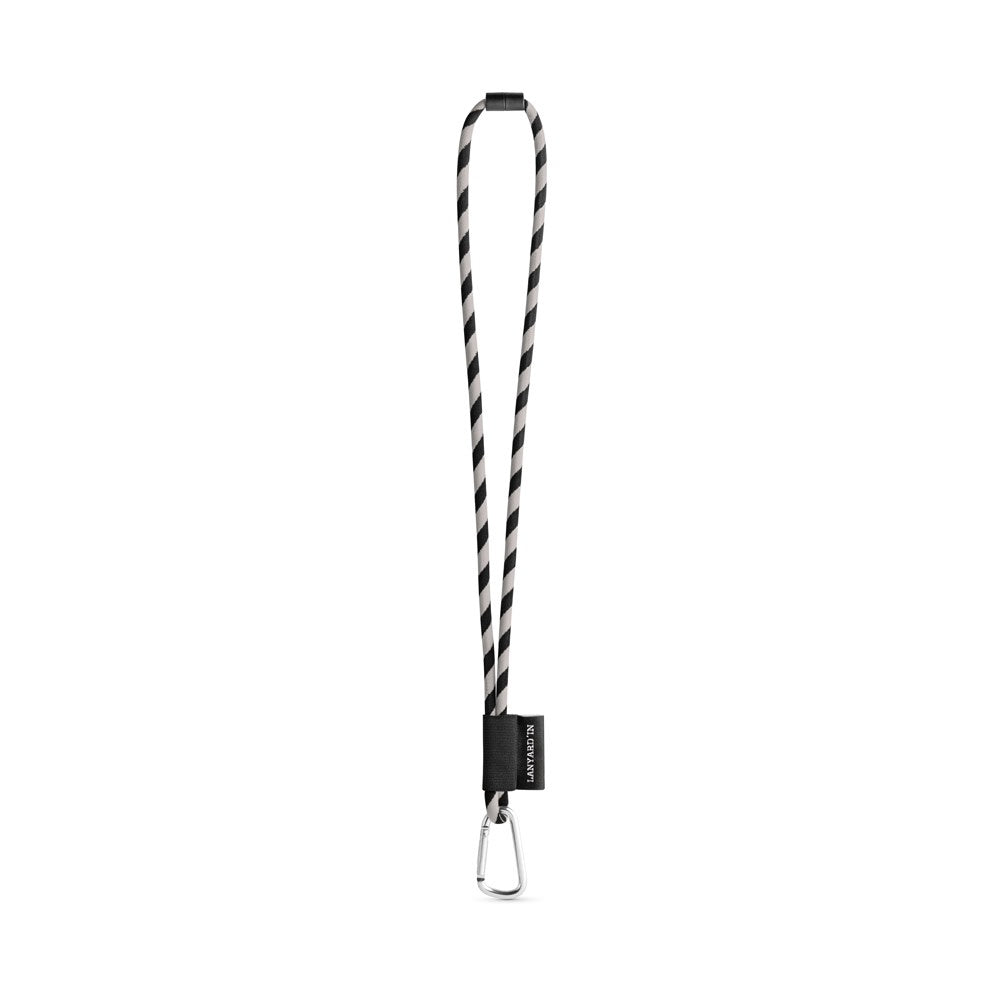 75089. SET Lanyard TUBE Long (Ø 7 mm) mit 55 mm D-förmigem Karabiner und Ø 7 mm Sicherheitsverschluss