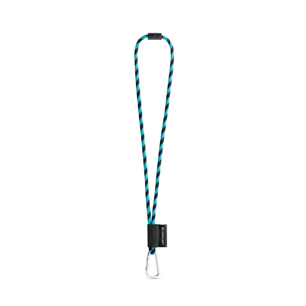75089. SET Lanyard TUBE Long (Ø 7 mm) mit 55 mm D-förmigem Karabiner und Ø 7 mm Sicherheitsverschluss