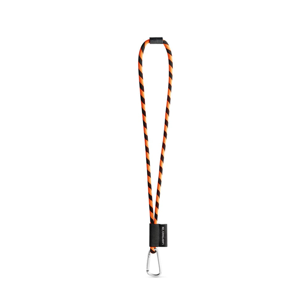 75089. SET Lanyard TUBE Long (Ø 7 mm) mit 55 mm D-förmigem Karabiner und Ø 7 mm Sicherheitsverschluss