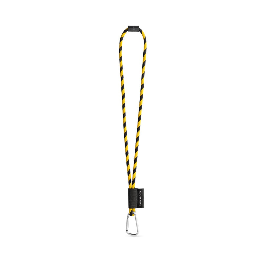 75089. SET Lanyard TUBE Long (Ø 7 mm) mit 55 mm D-förmigem Karabiner und Ø 7 mm Sicherheitsverschluss