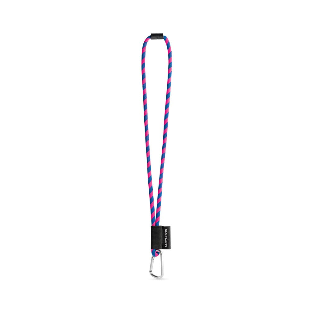 75089. SET Lanyard TUBE Long (Ø 7 mm) mit 55 mm D-förmigem Karabiner und Ø 7 mm Sicherheitsverschluss