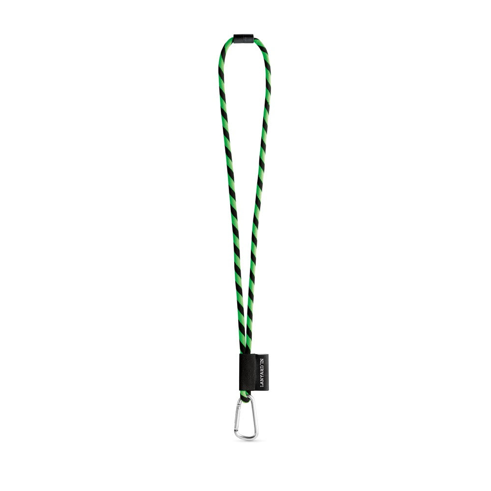 75089. SET Lanyard TUBE Long (Ø 7 mm) mit 55 mm D-förmigem Karabiner und Ø 7 mm Sicherheitsverschluss
