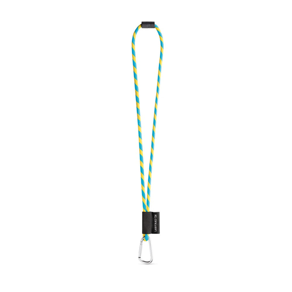 75089. SET Lanyard TUBE Long (Ø 7 mm) mit 55 mm D-förmigem Karabiner und Ø 7 mm Sicherheitsverschluss
