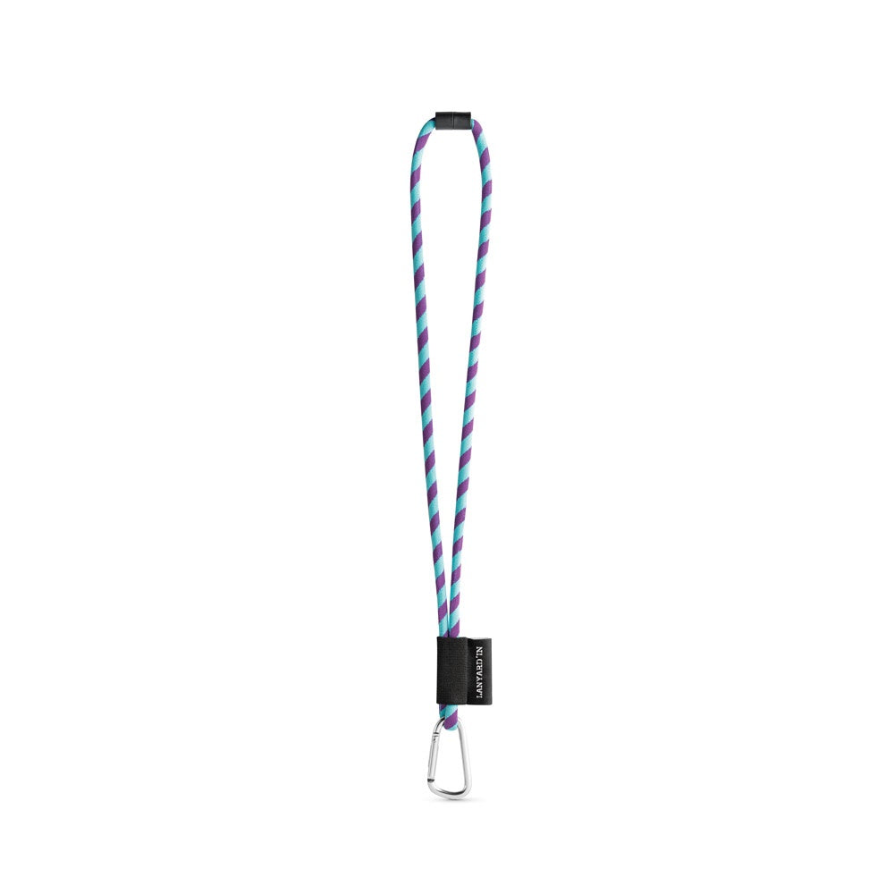 75089. SET Lanyard TUBE Long (Ø 7 mm) mit 55 mm D-förmigem Karabiner und Ø 7 mm Sicherheitsverschluss