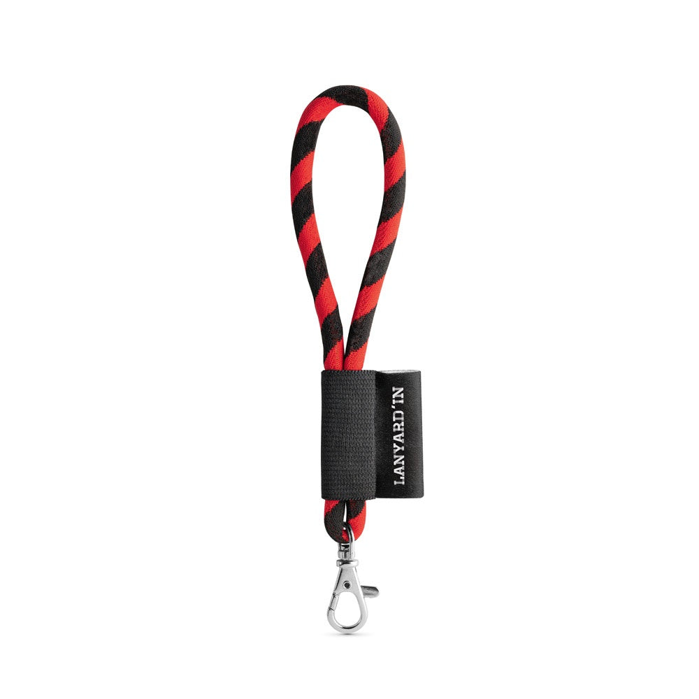 75090. SET Lanyard TUBE Short (Ø 7 mm) mit 9 mm Schnapperkarabiner