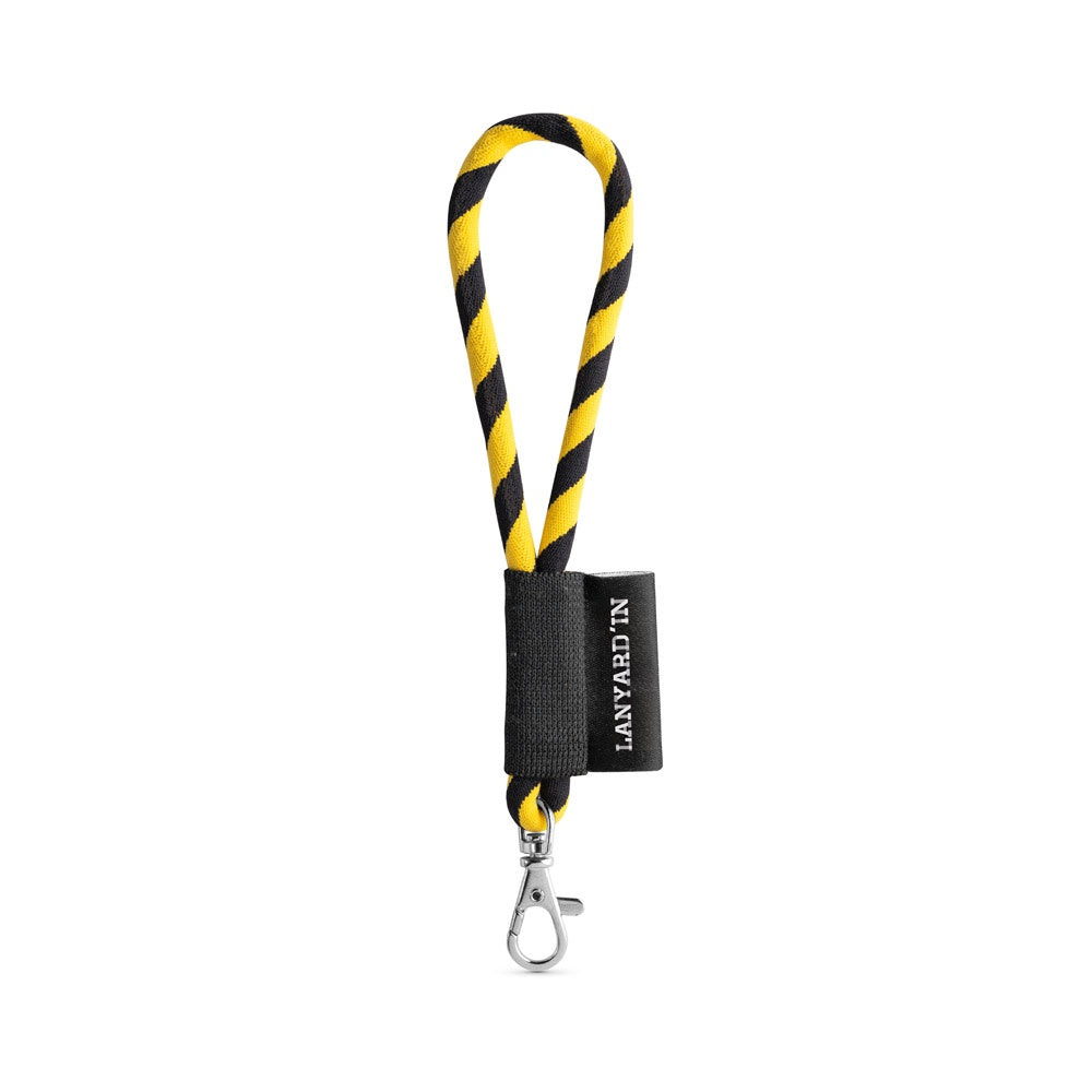75090. SET Lanyard TUBE Short (Ø 7 mm) mit 9 mm Schnapperkarabiner