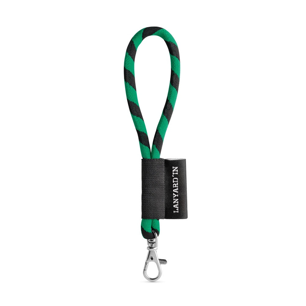 75090. SET Lanyard TUBE Short (Ø 7 mm) mit 9 mm Schnapperkarabiner