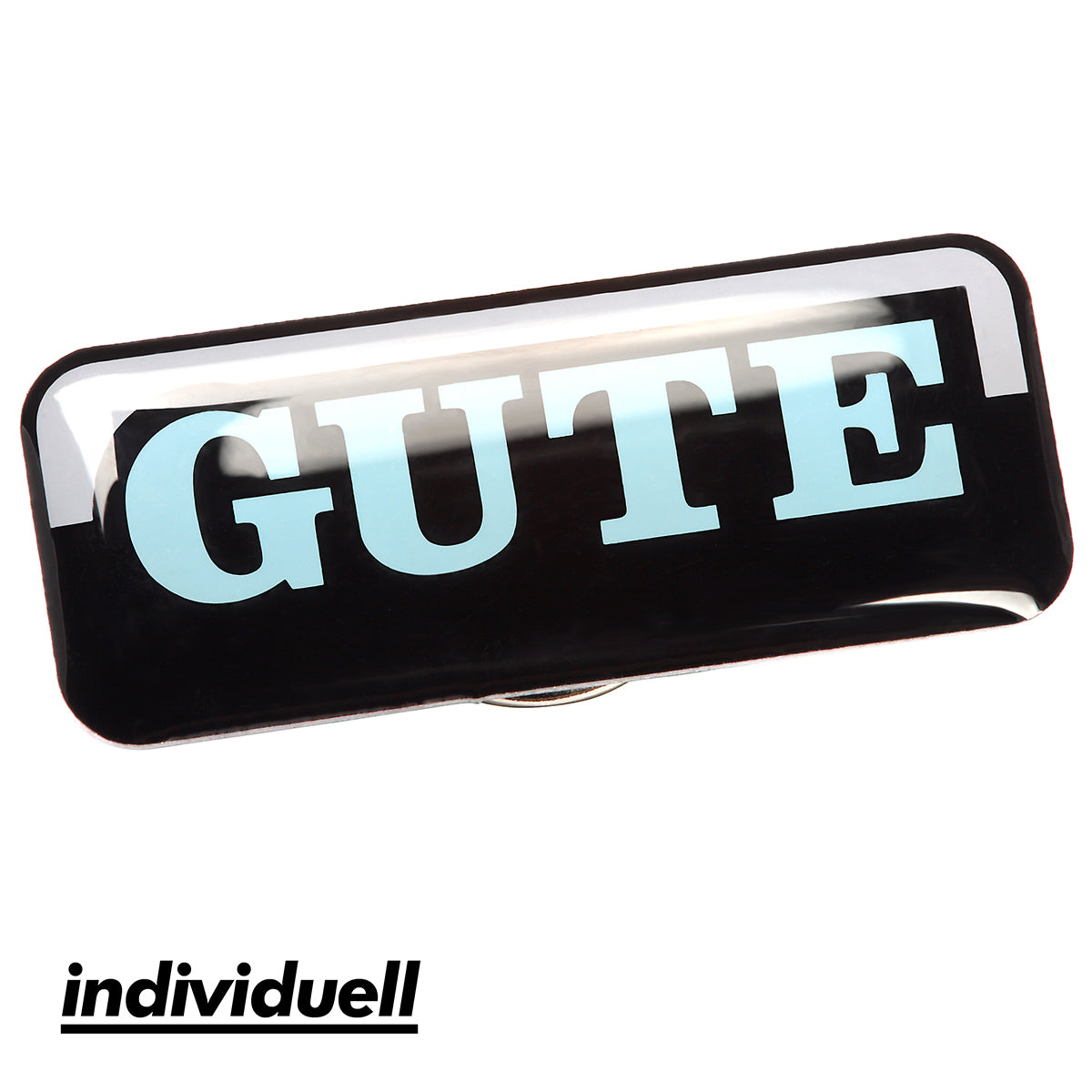 Pin (Metall-Anstecker aus Alu), längste S. 32 mm – Bild 2
