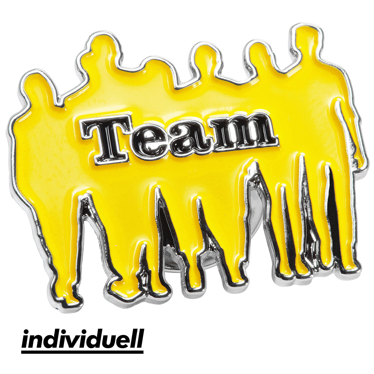Pin (Metall-Anstecker aus Eisen), längste S. 26 mm – Bild 1